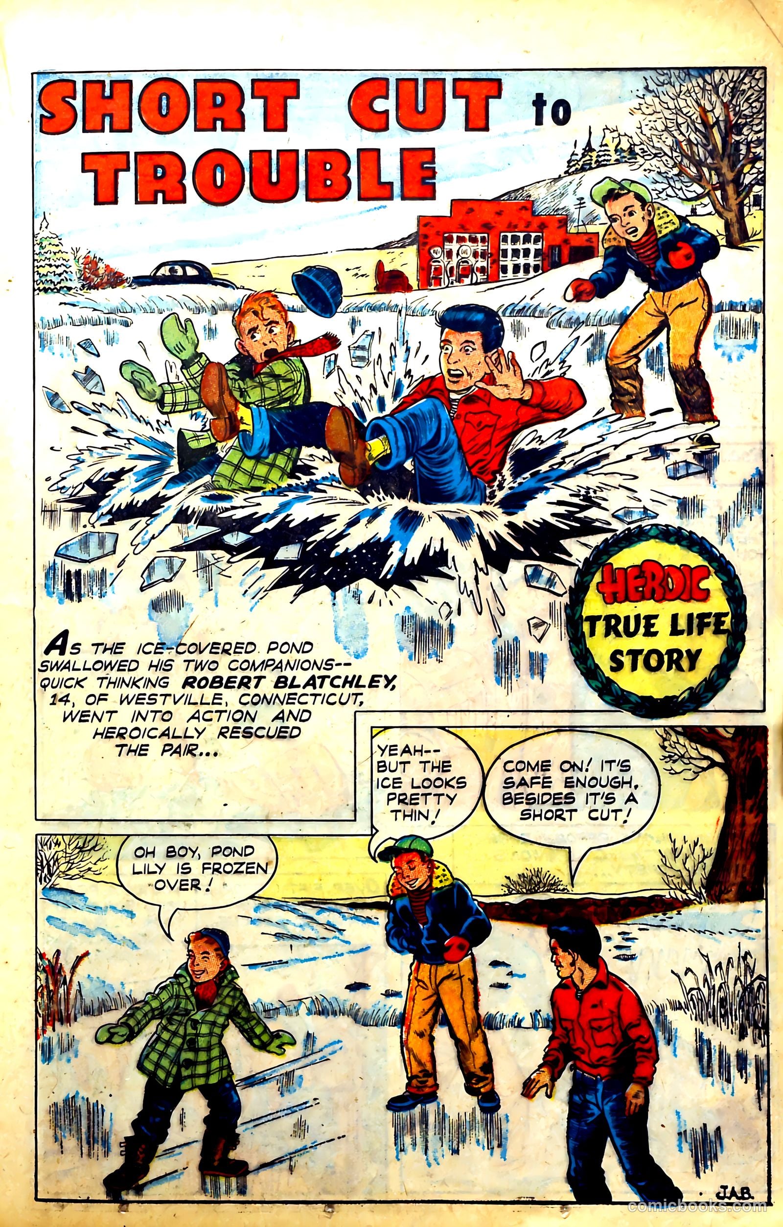 New Heroic Comics #68 (1951) — page 21 of 52