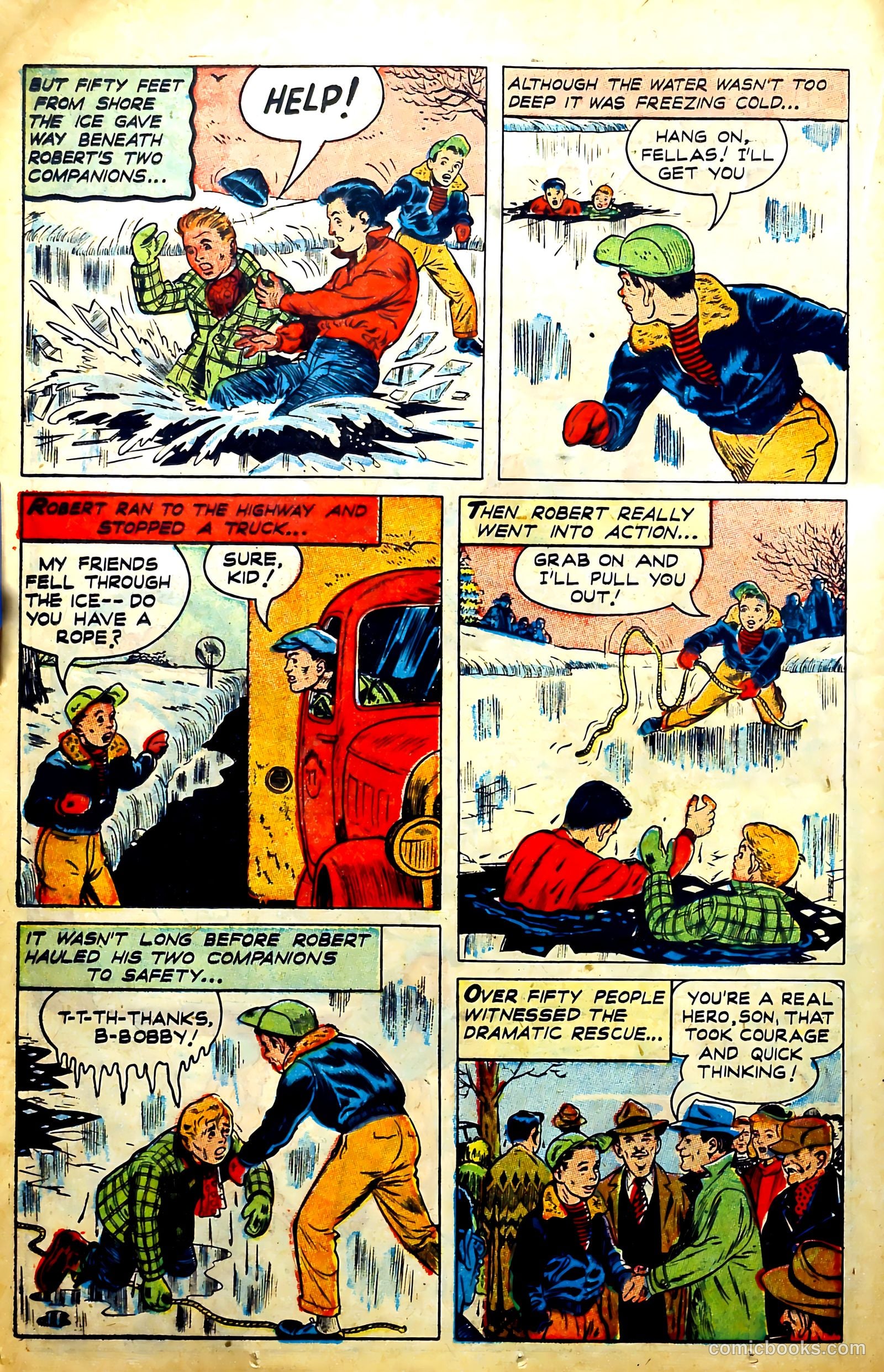 New Heroic Comics #68 (1951) — page 22 of 52