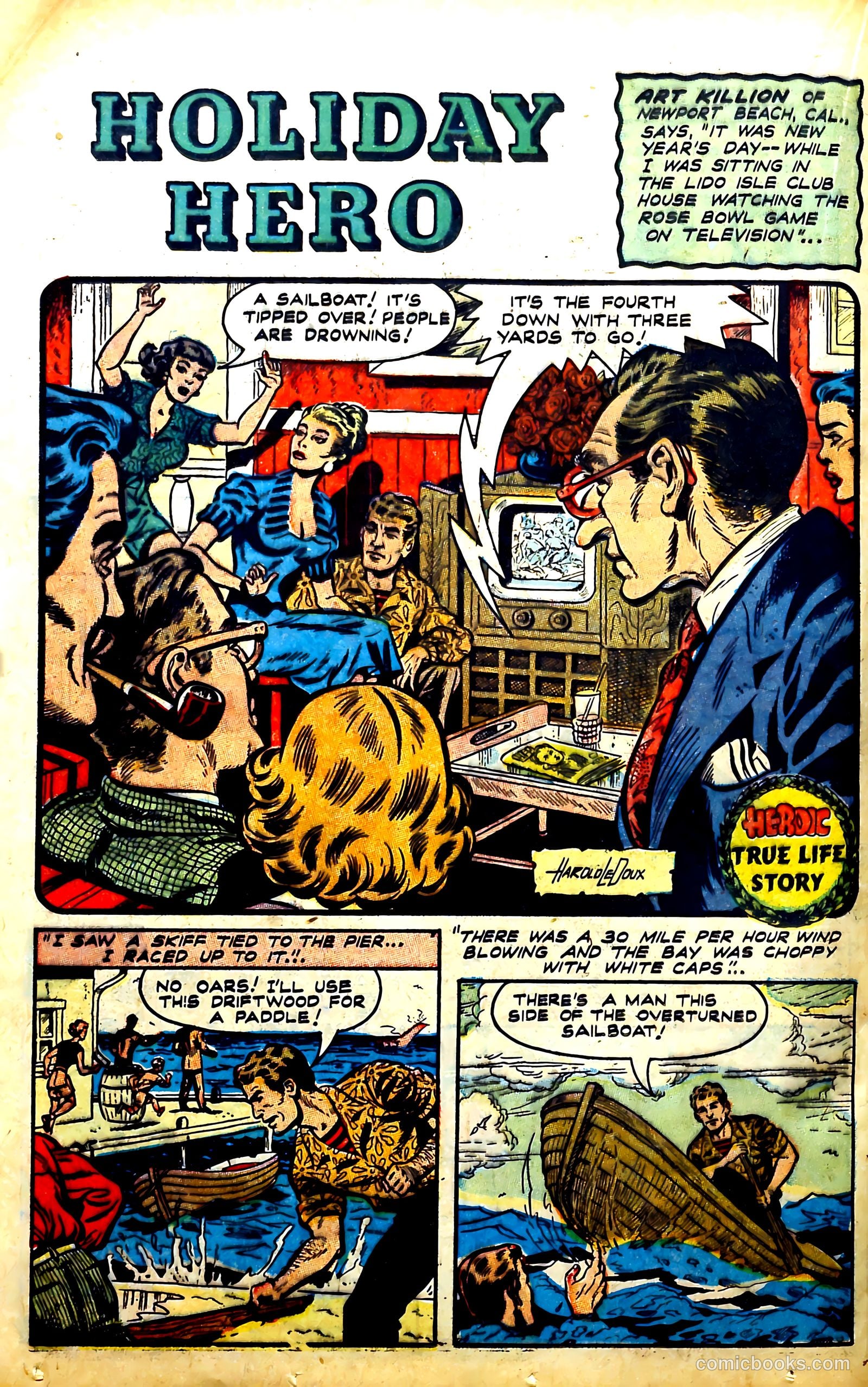 New Heroic Comics #68 (1951) — page 30 of 52