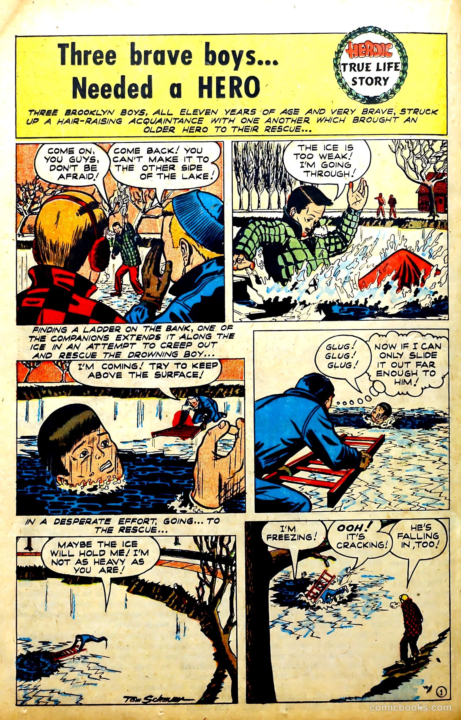New Heroic Comics #68 (1951) — page 34 of 52