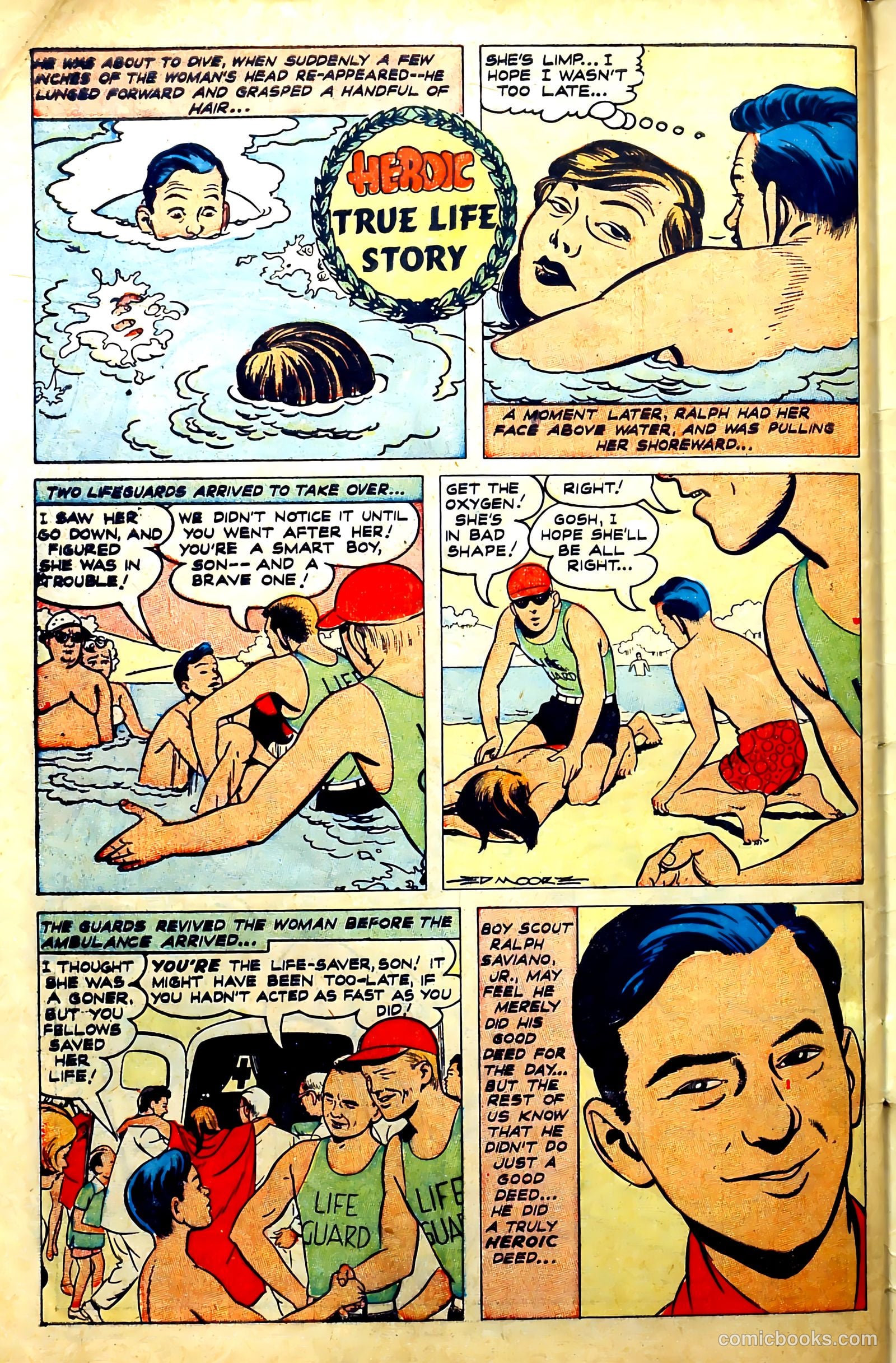 New Heroic Comics #68 (1951) — page 50 of 52