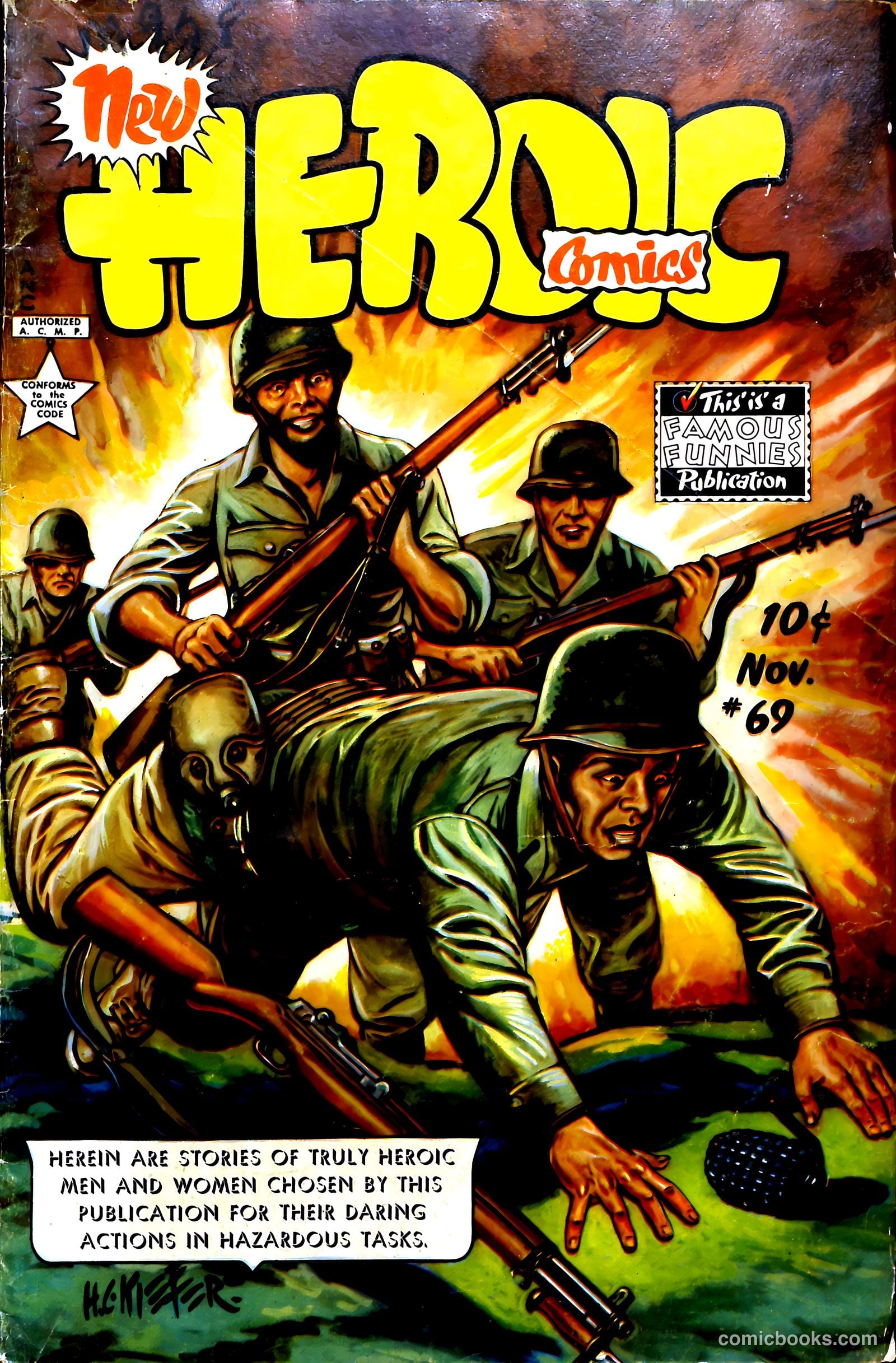 New Heroic Comics #69