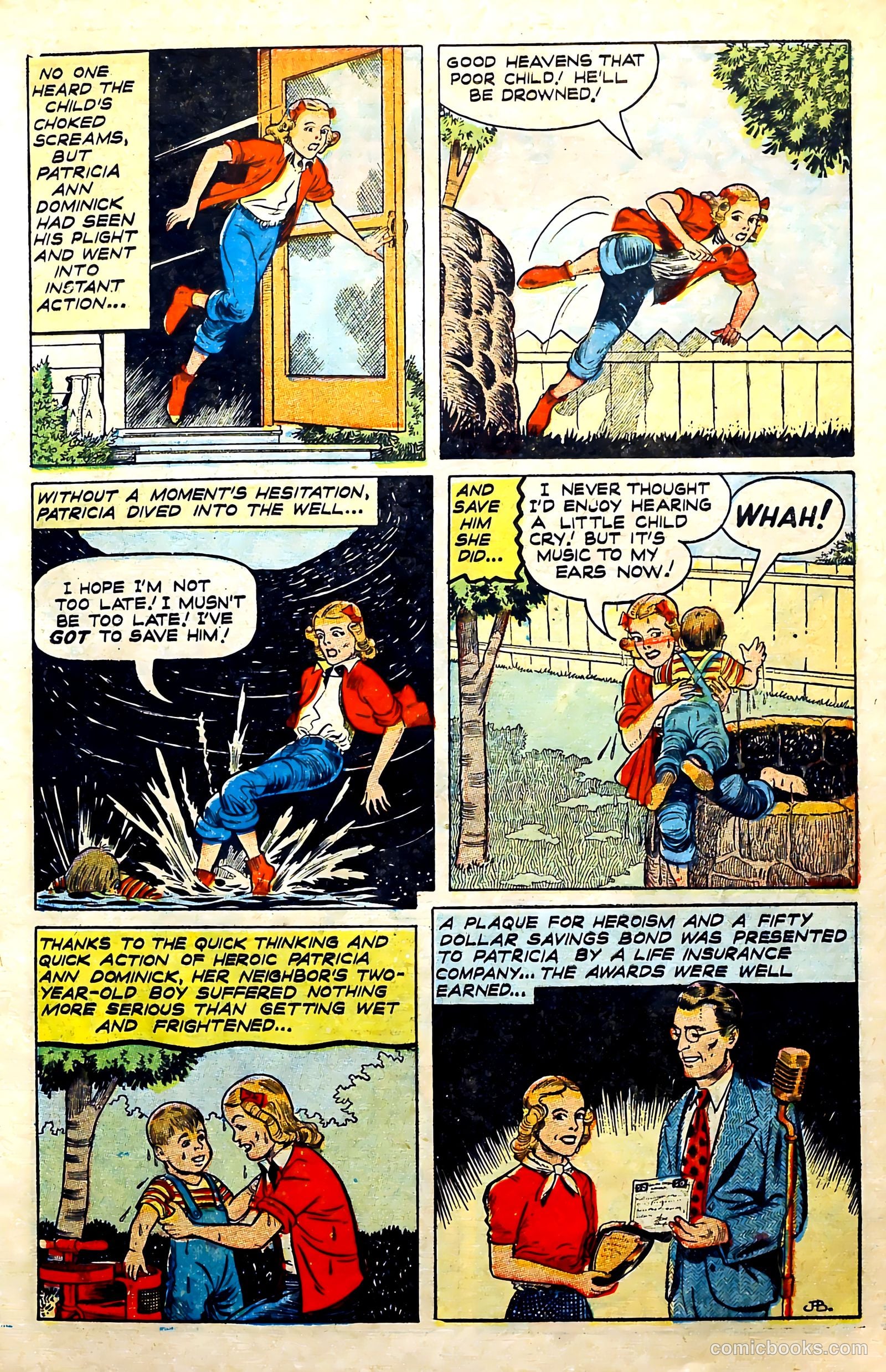 New Heroic Comics #69 (1951) — page 7 of 36