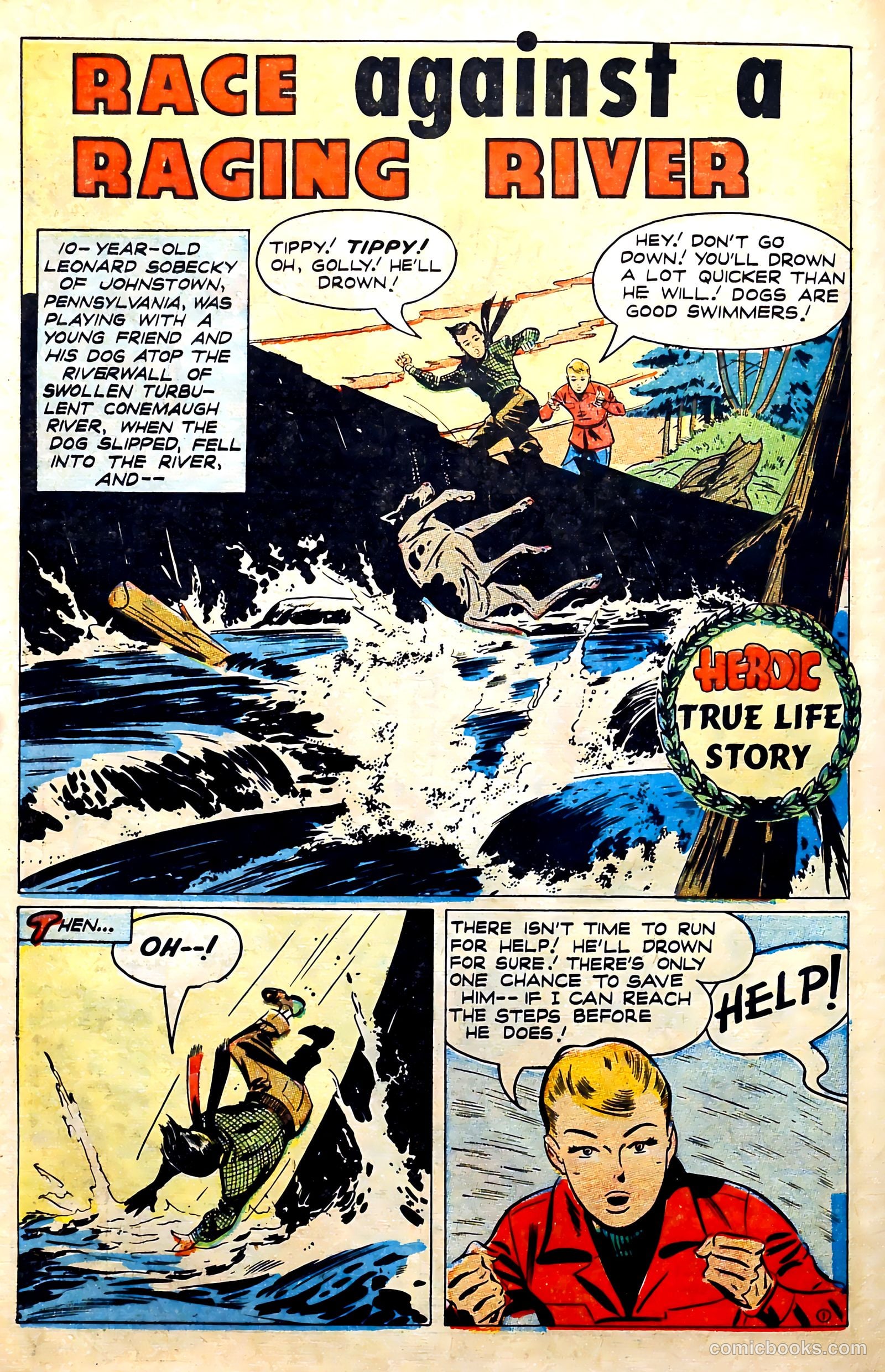 New Heroic Comics #69 (1951) — page 10 of 36