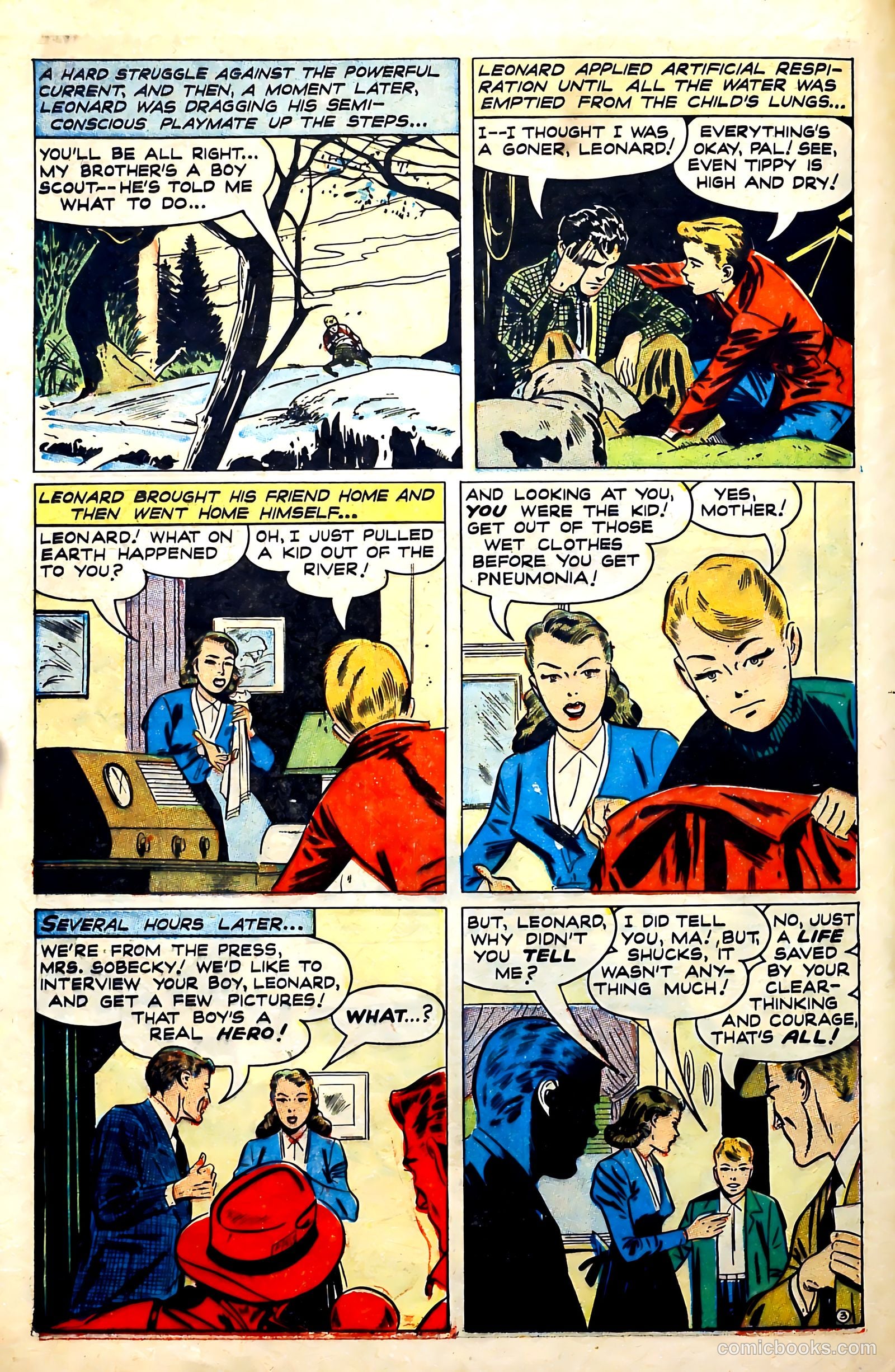 New Heroic Comics #69 (1951) — page 12 of 36