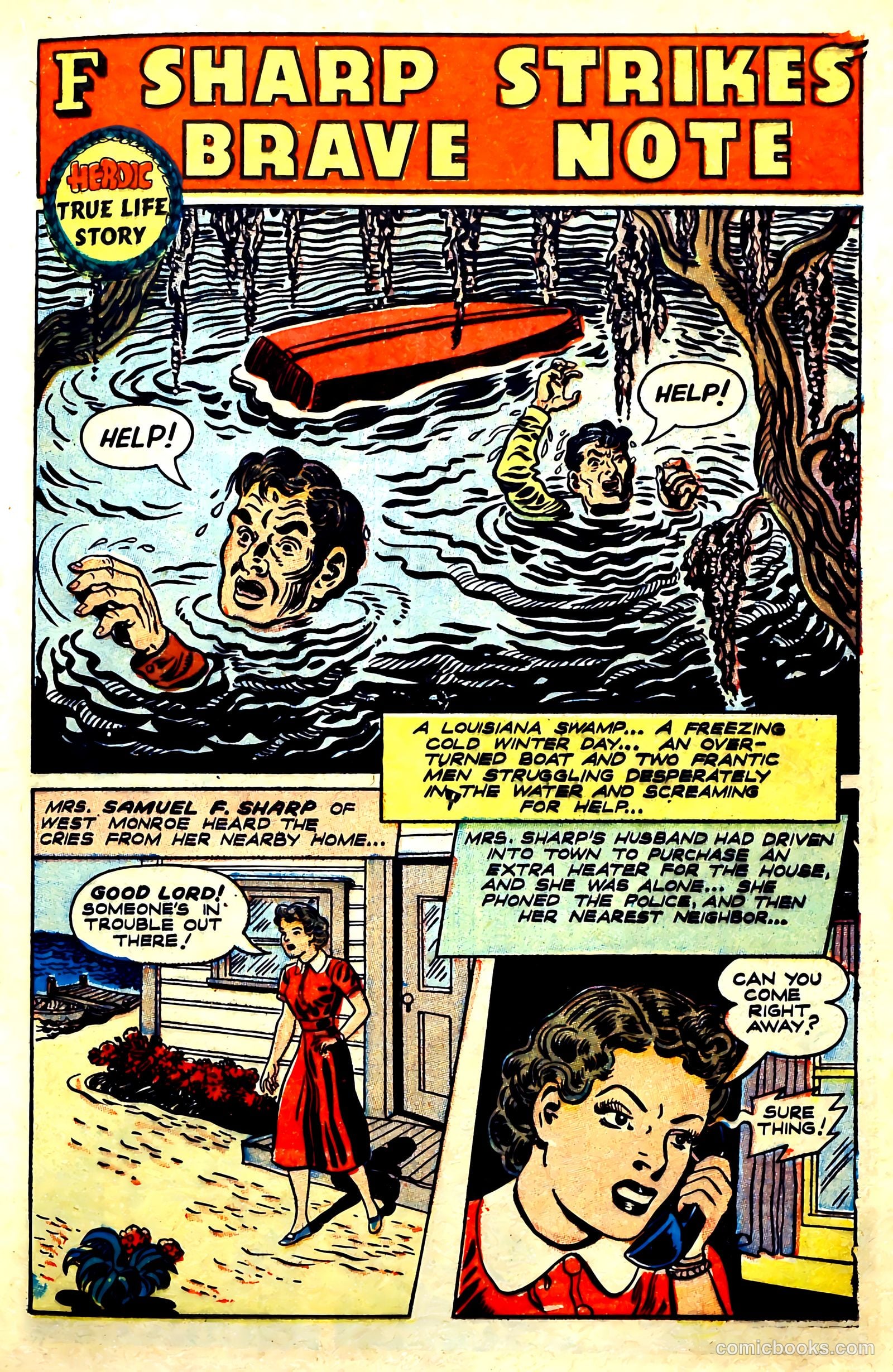 New Heroic Comics #69 (1951) — page 17 of 36