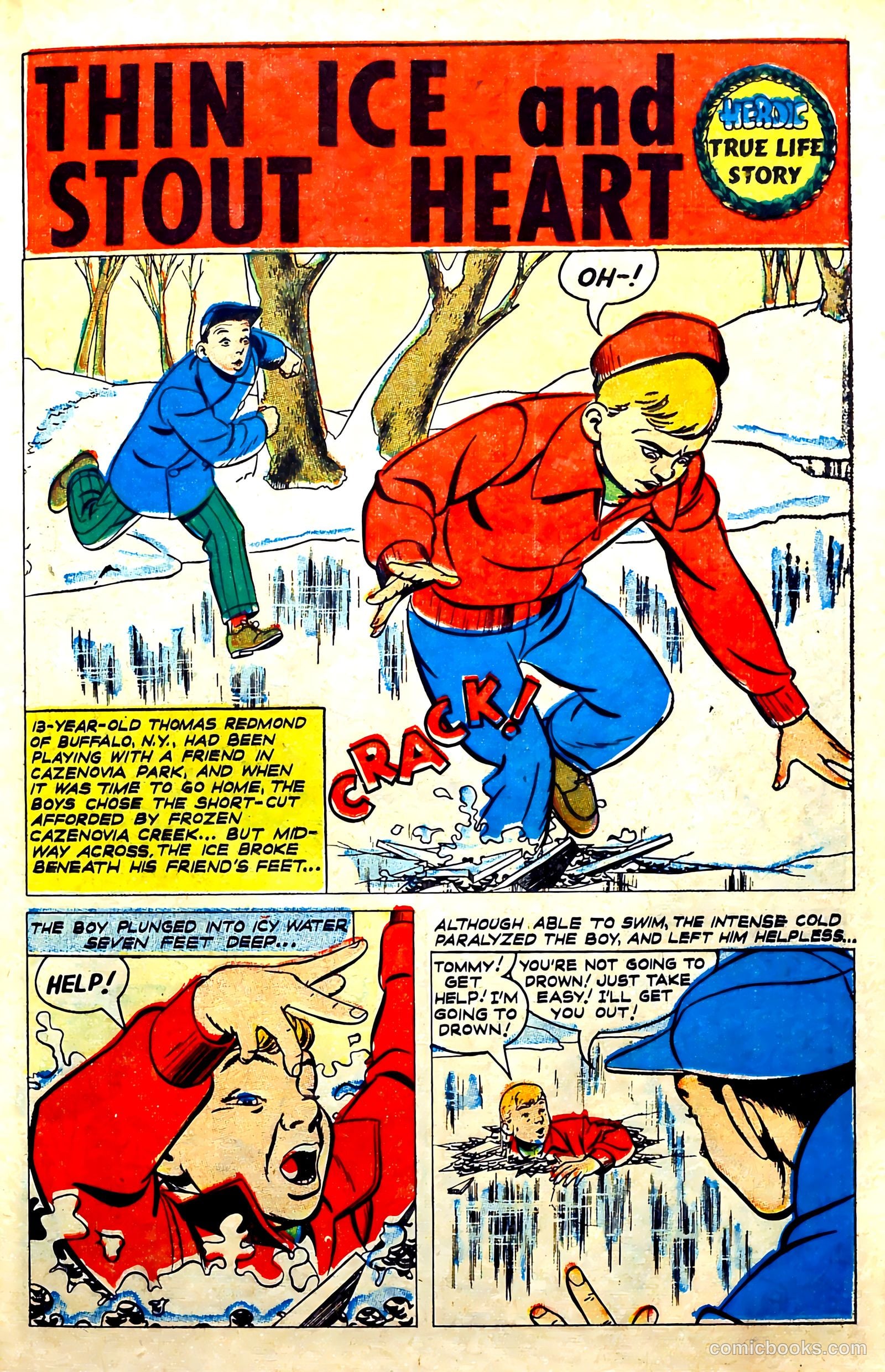 New Heroic Comics #69 (1951) — page 19 of 36