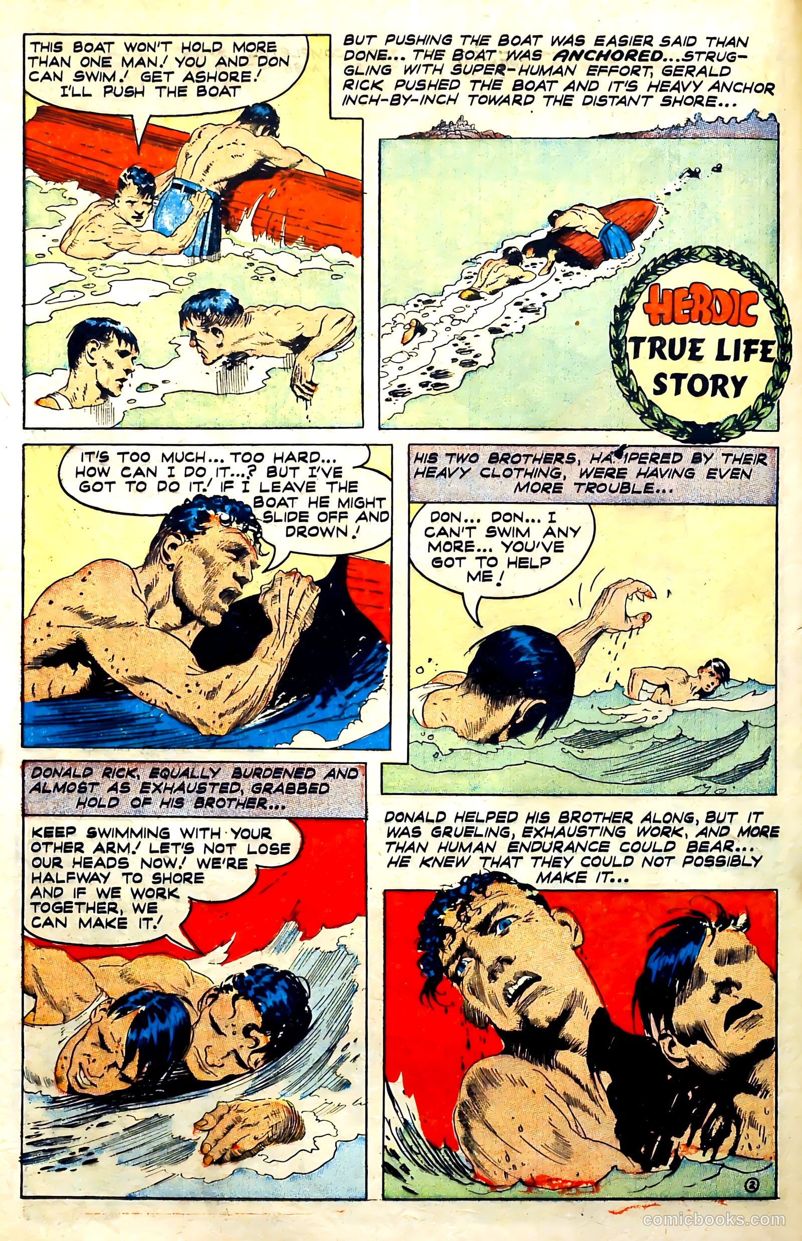 New Heroic Comics #69 (1951) — page 24 of 36