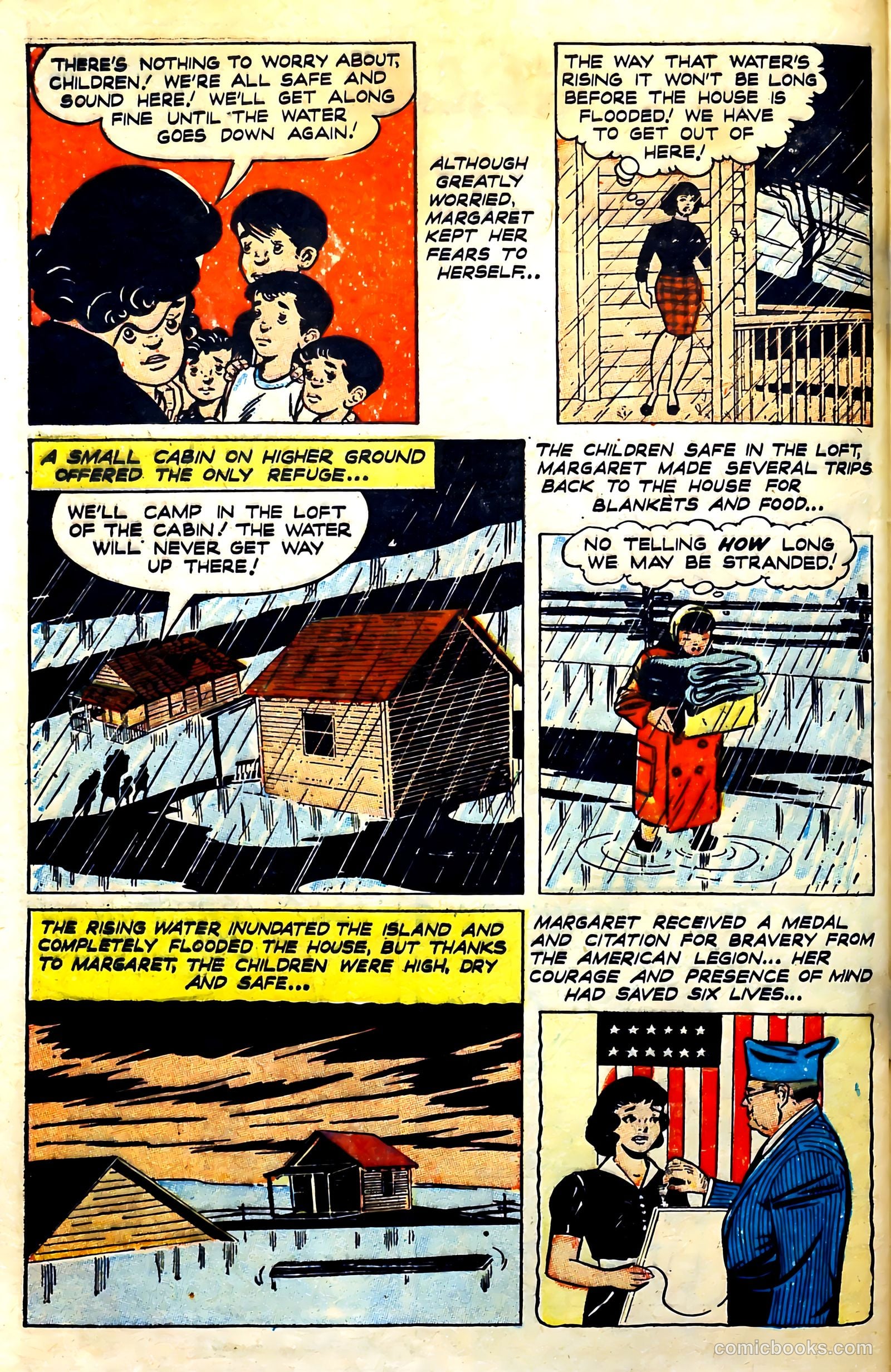 New Heroic Comics #69 (1951) — page 32 of 36