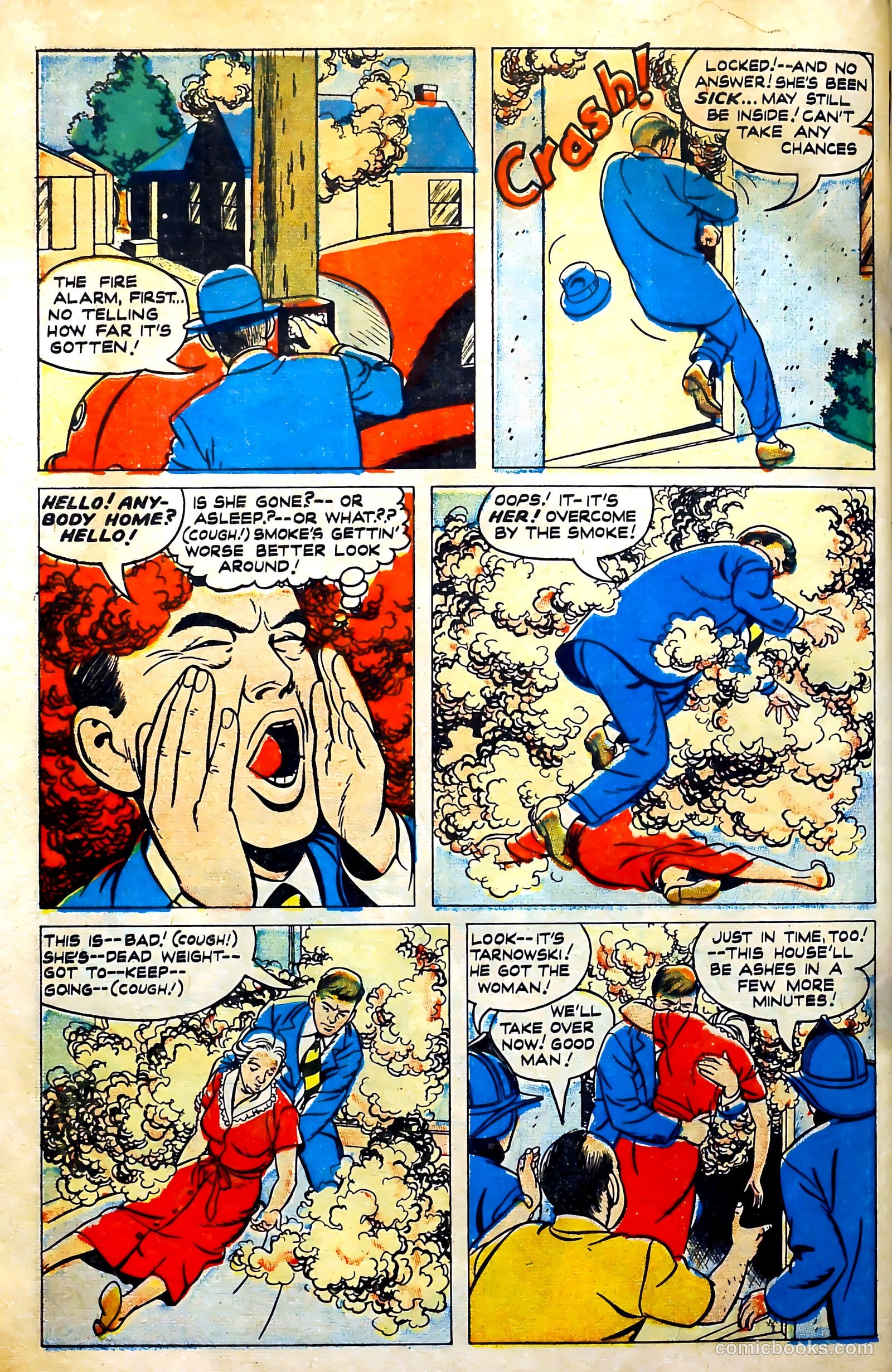 New Heroic Comics #69 (1951) — page 34 of 36