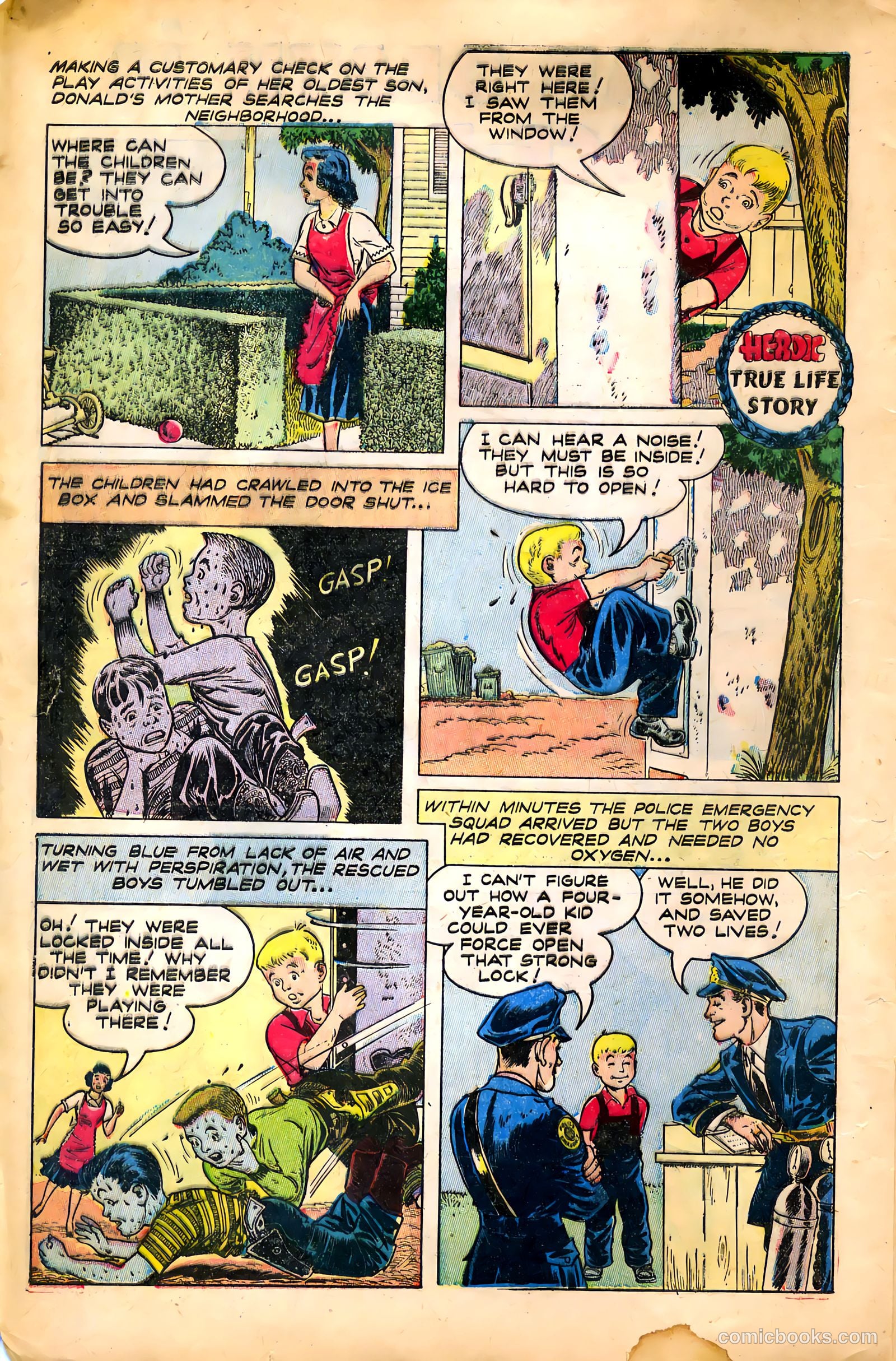 New Heroic Comics #70 (1952) — page 4 of 36