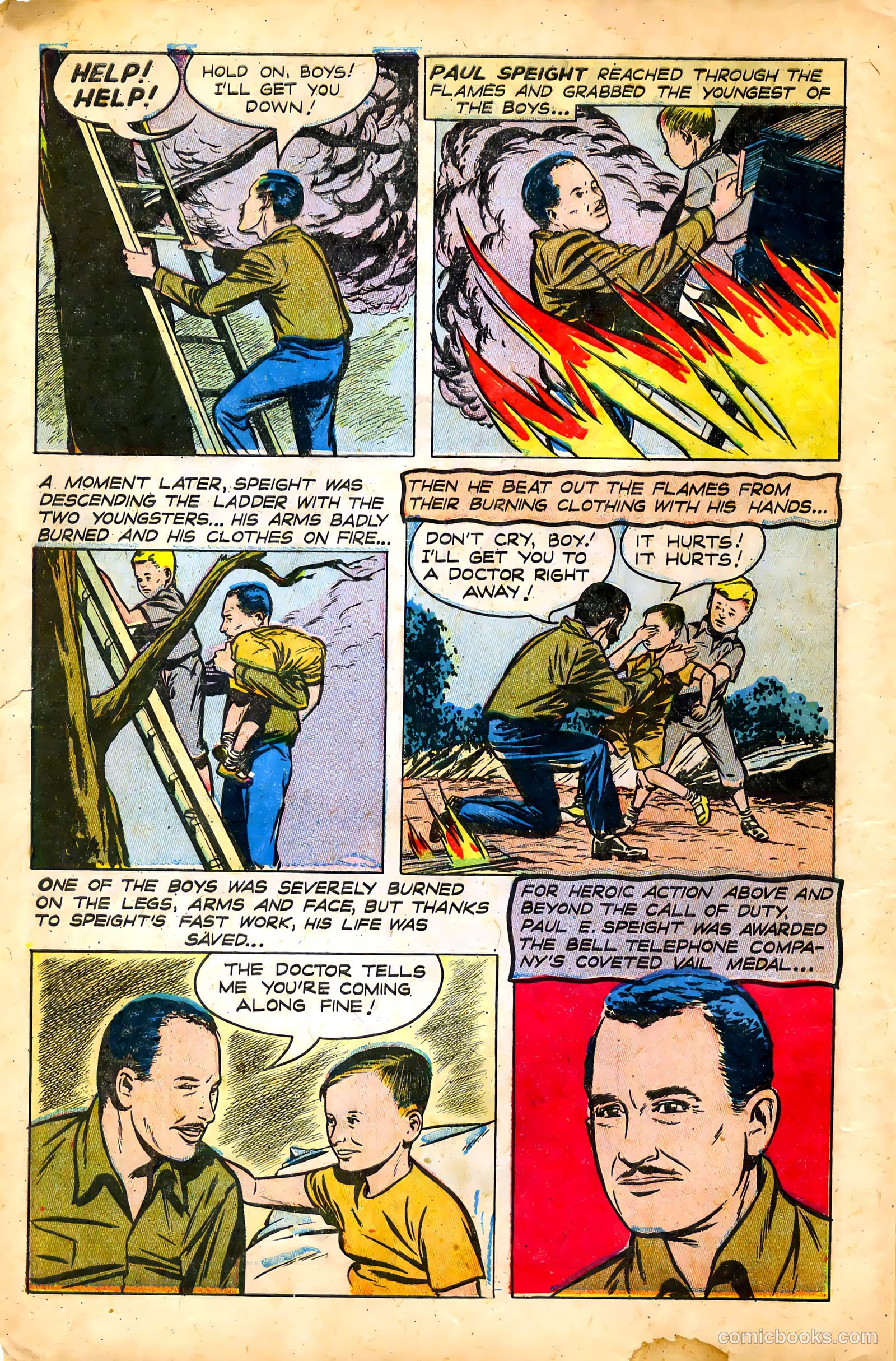 New Heroic Comics #70 (1952) — page 6 of 36