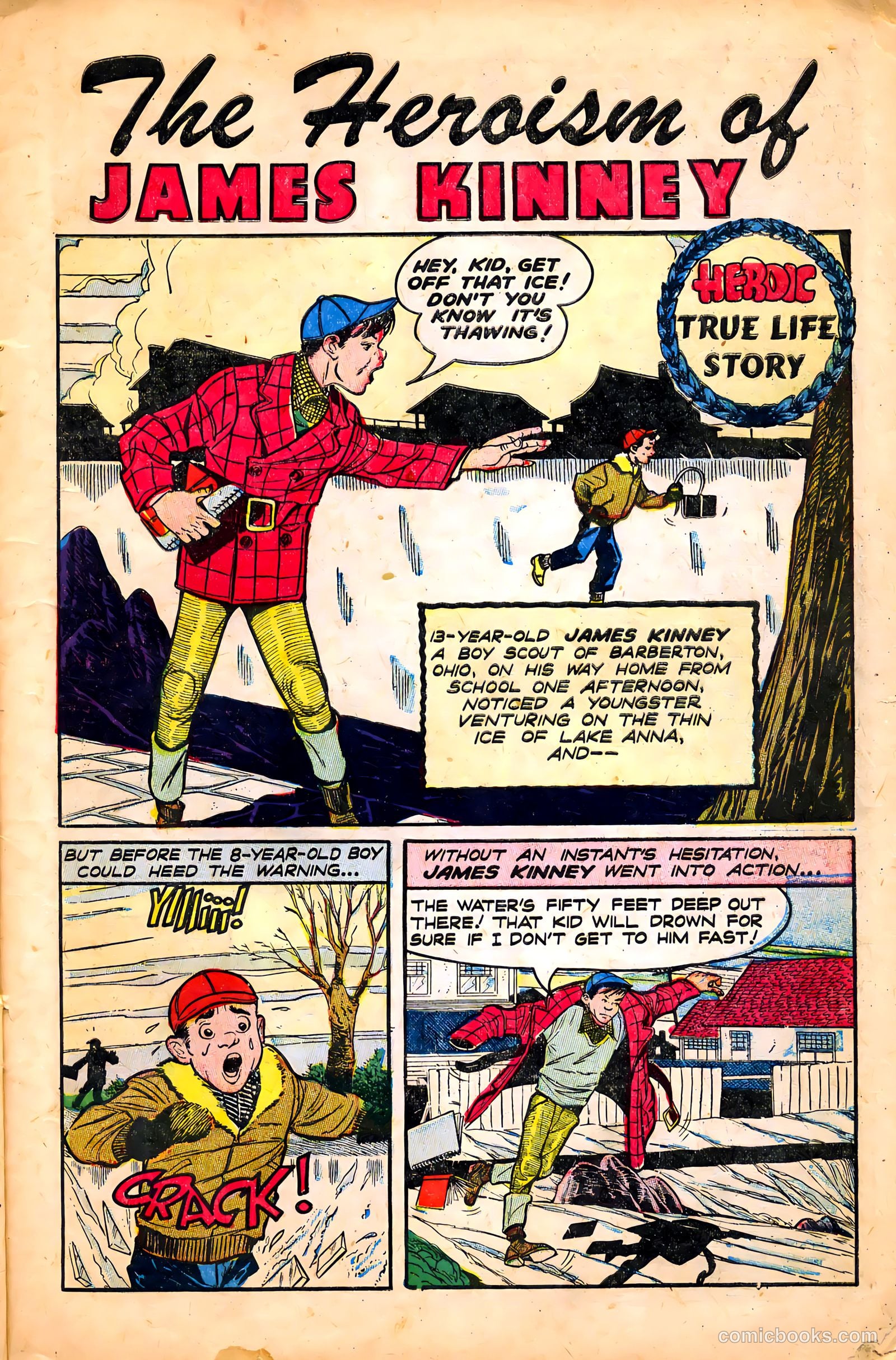 New Heroic Comics #70 (1952) — page 7 of 36