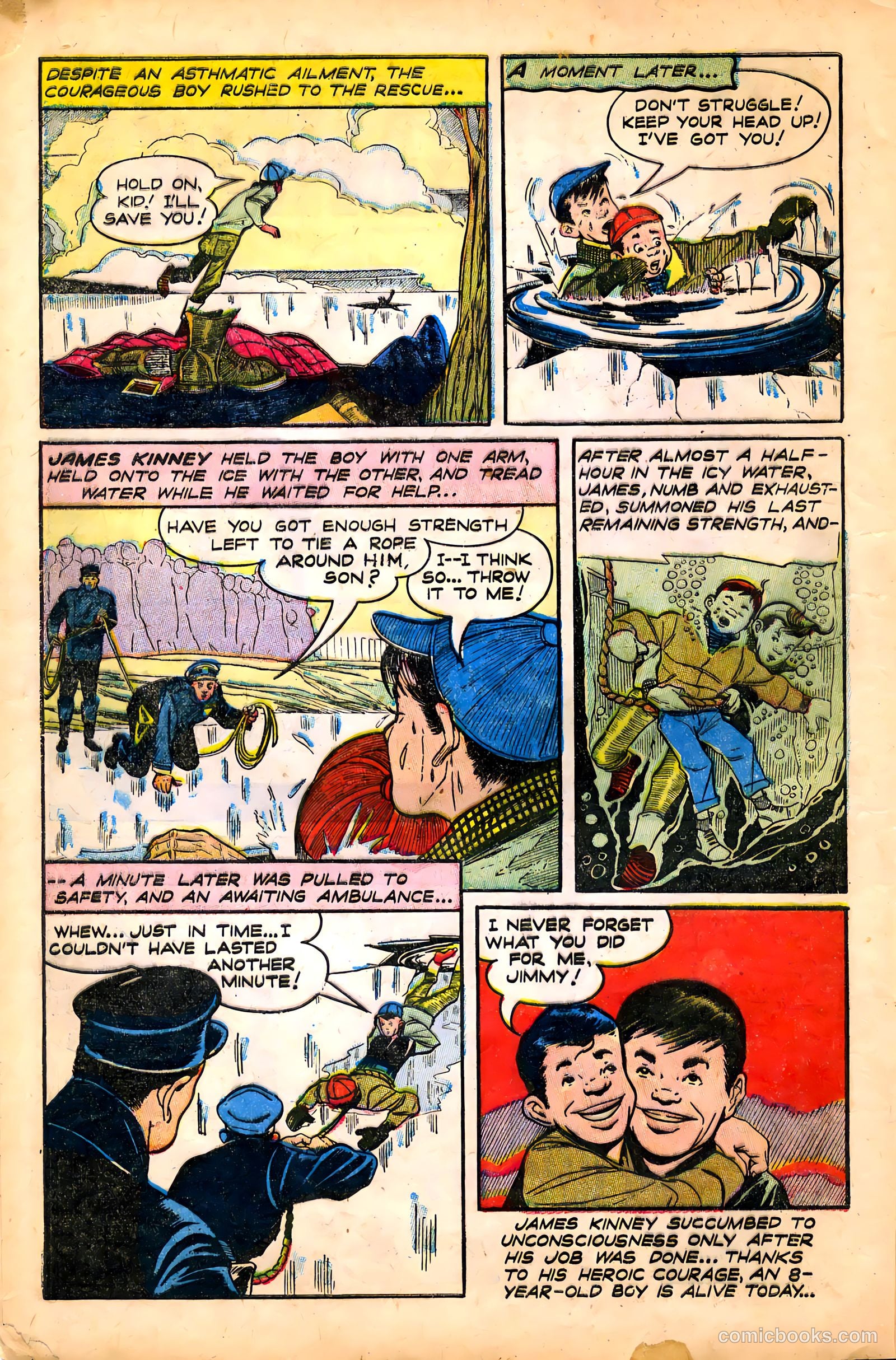 New Heroic Comics #70 (1952) — page 8 of 36