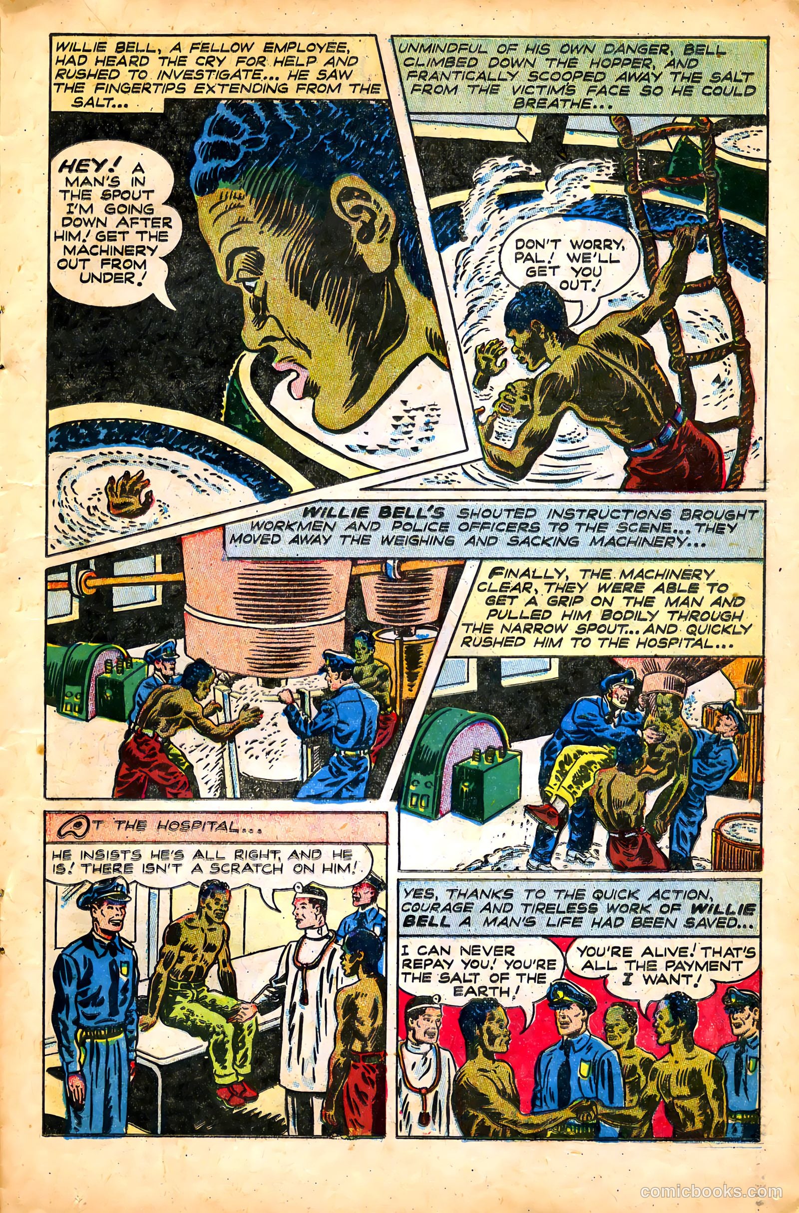 New Heroic Comics #70 (1952) — page 15 of 36