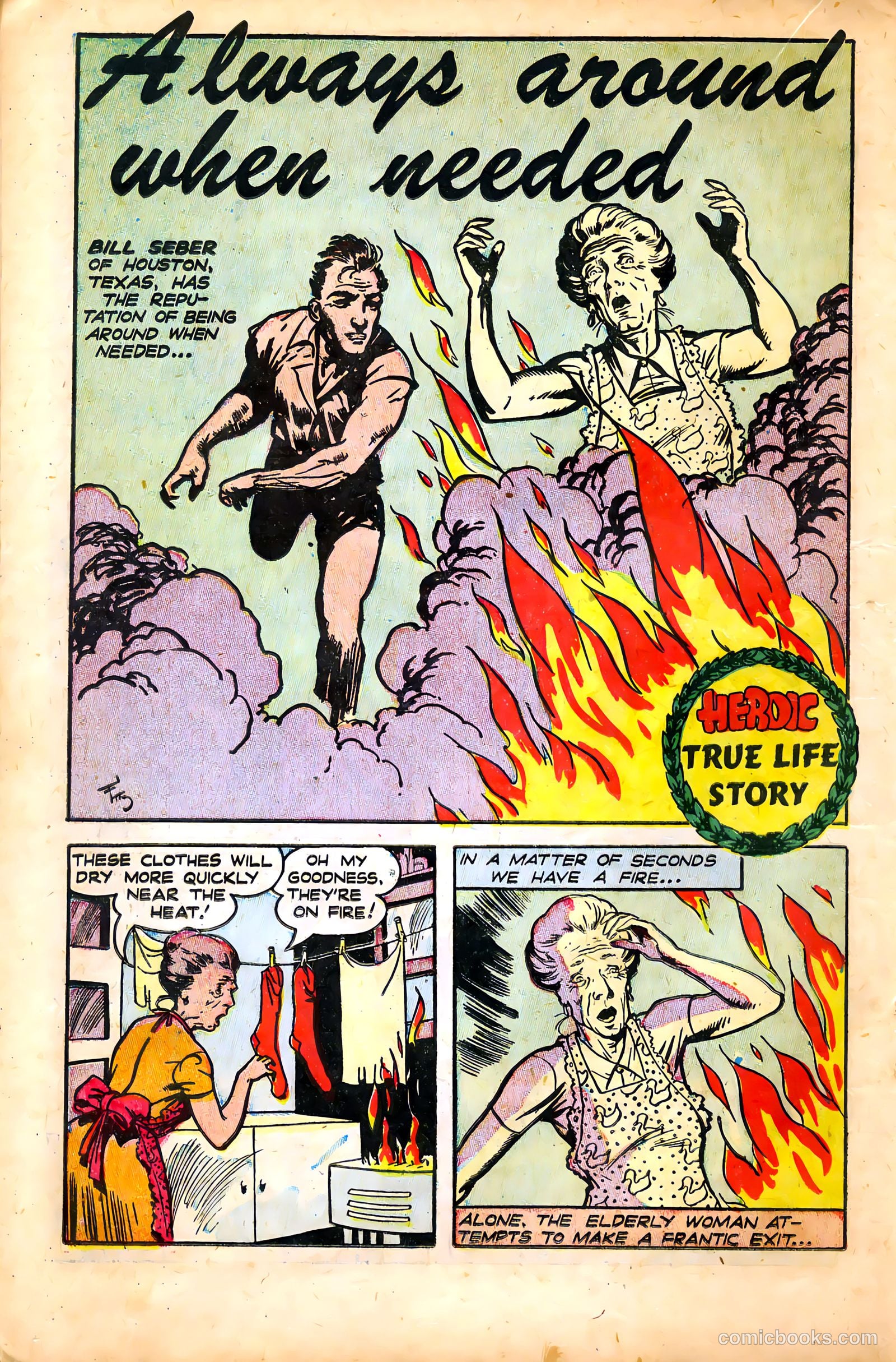 New Heroic Comics #70 (1952) — page 18 of 36