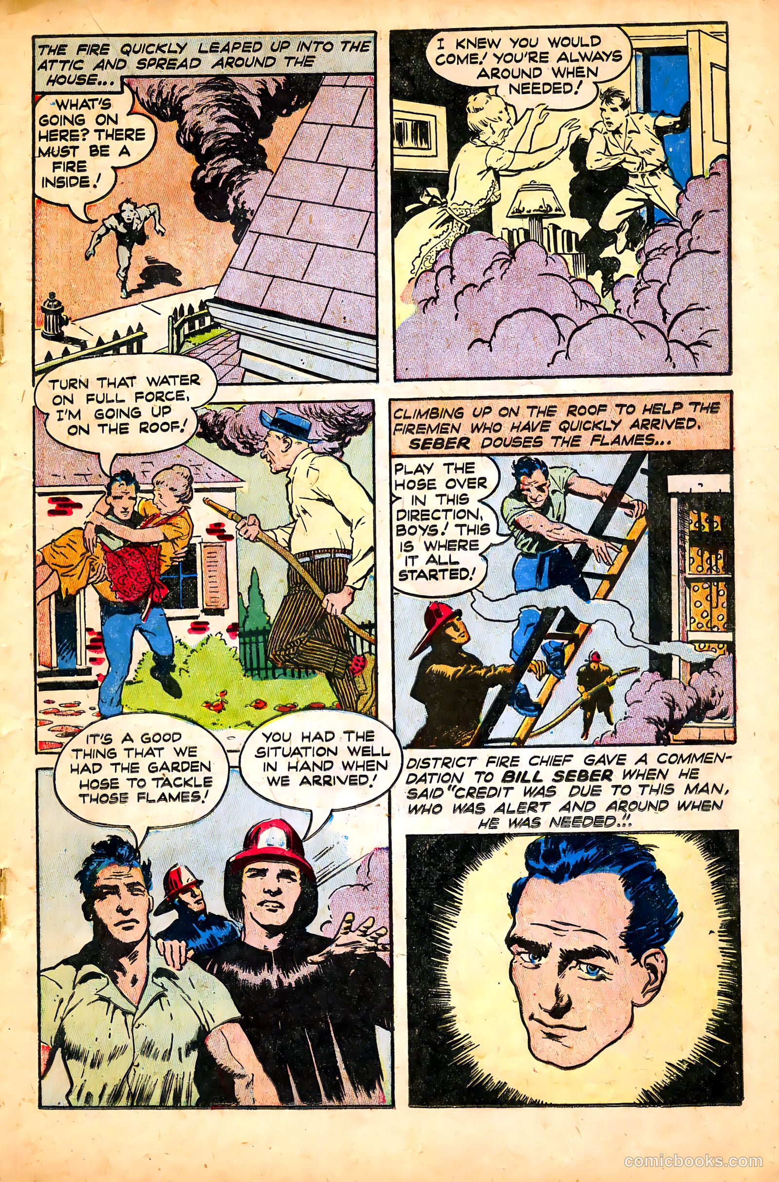 New Heroic Comics #70 (1952) — page 19 of 36
