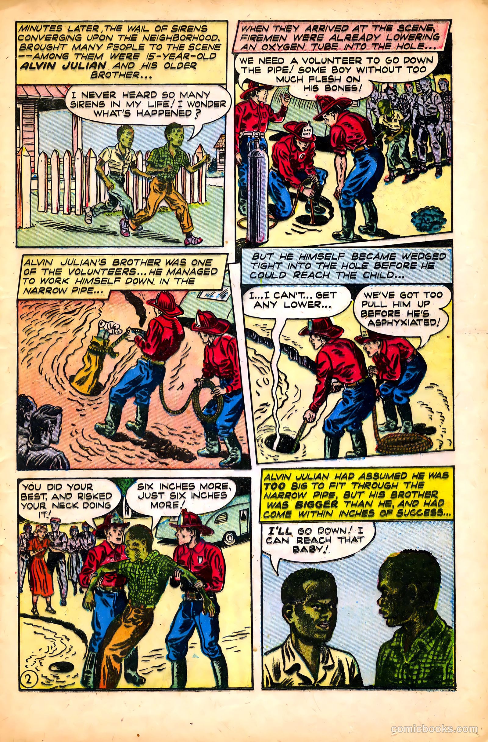 New Heroic Comics #70 (1952) — page 21 of 36