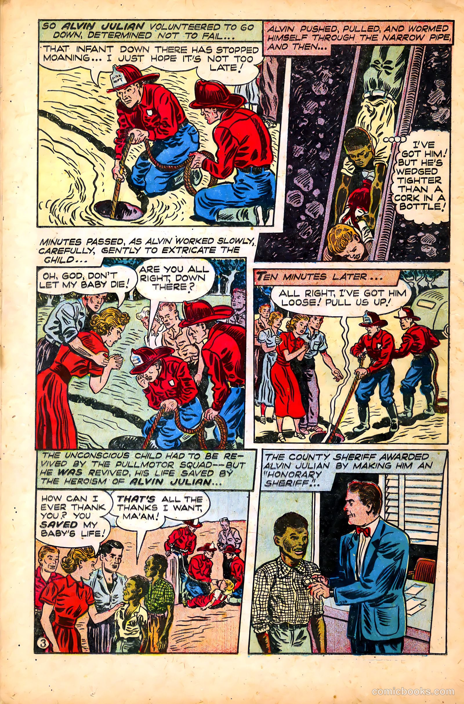 New Heroic Comics #70 (1952) — page 22 of 36