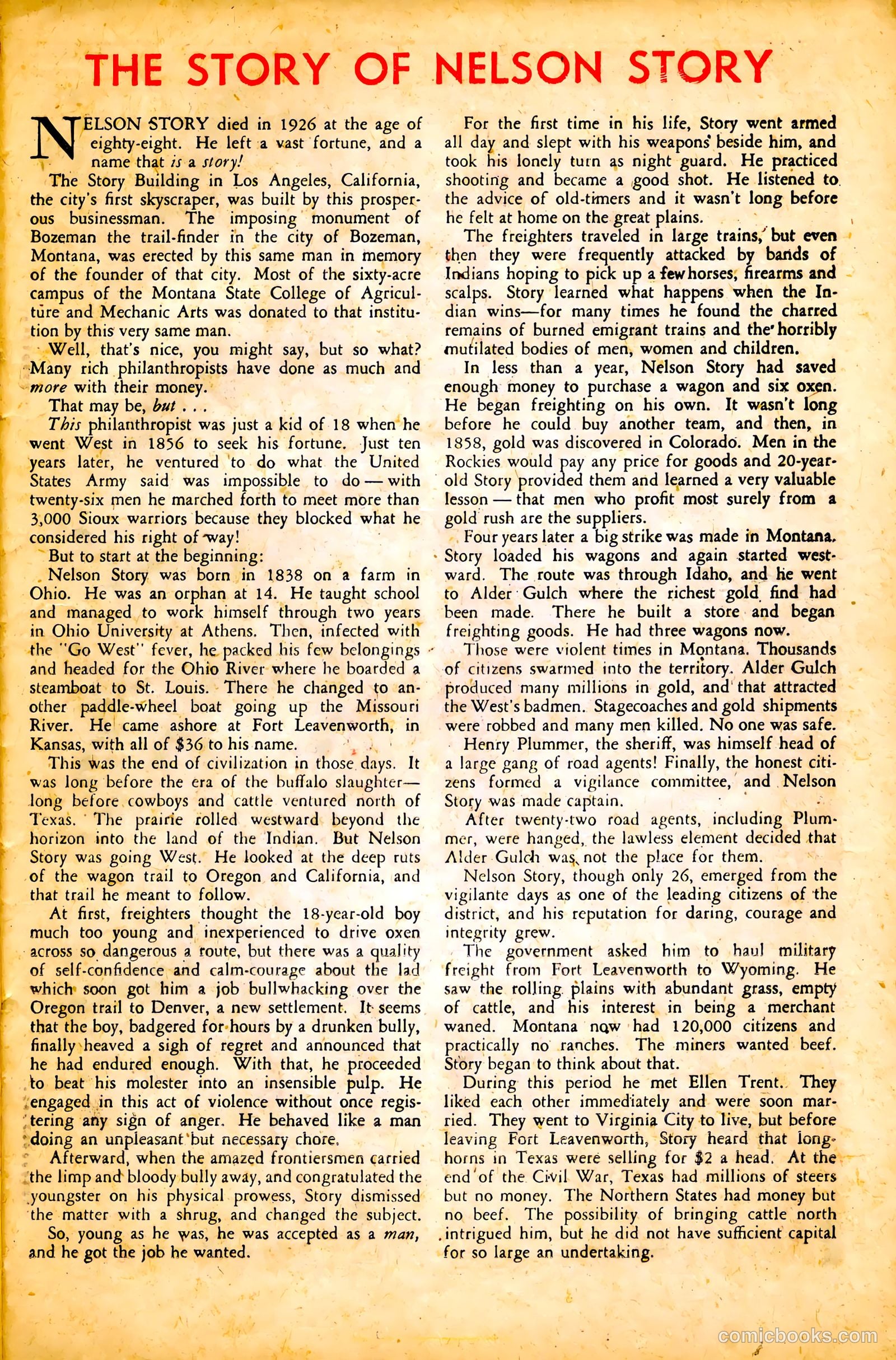 New Heroic Comics #70 (1952) — page 23 of 36