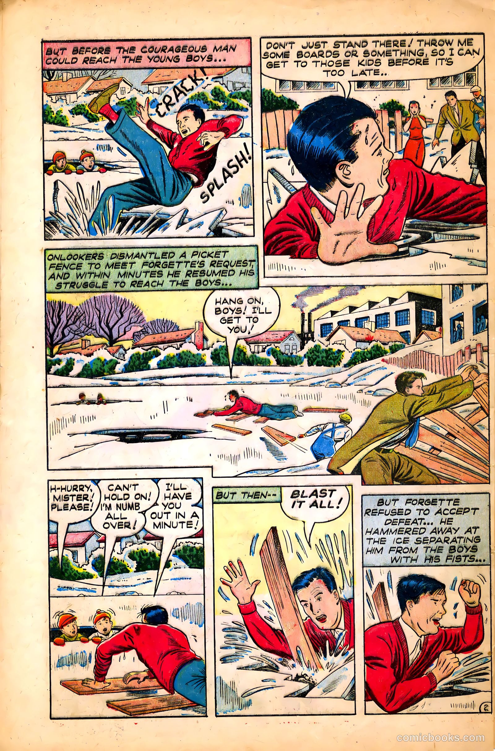 New Heroic Comics #70 (1952) — page 32 of 36
