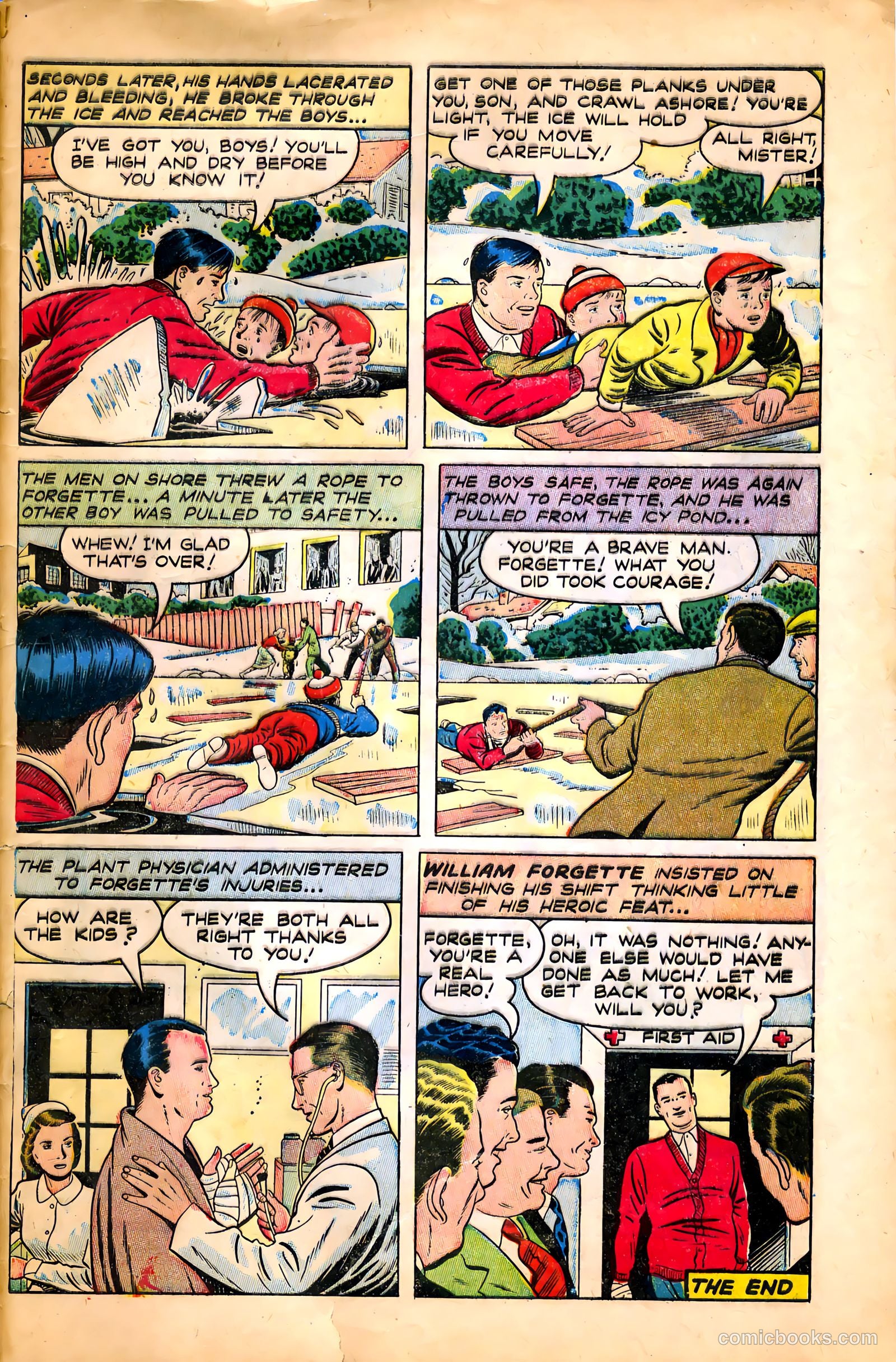 New Heroic Comics #70 (1952) — page 33 of 36