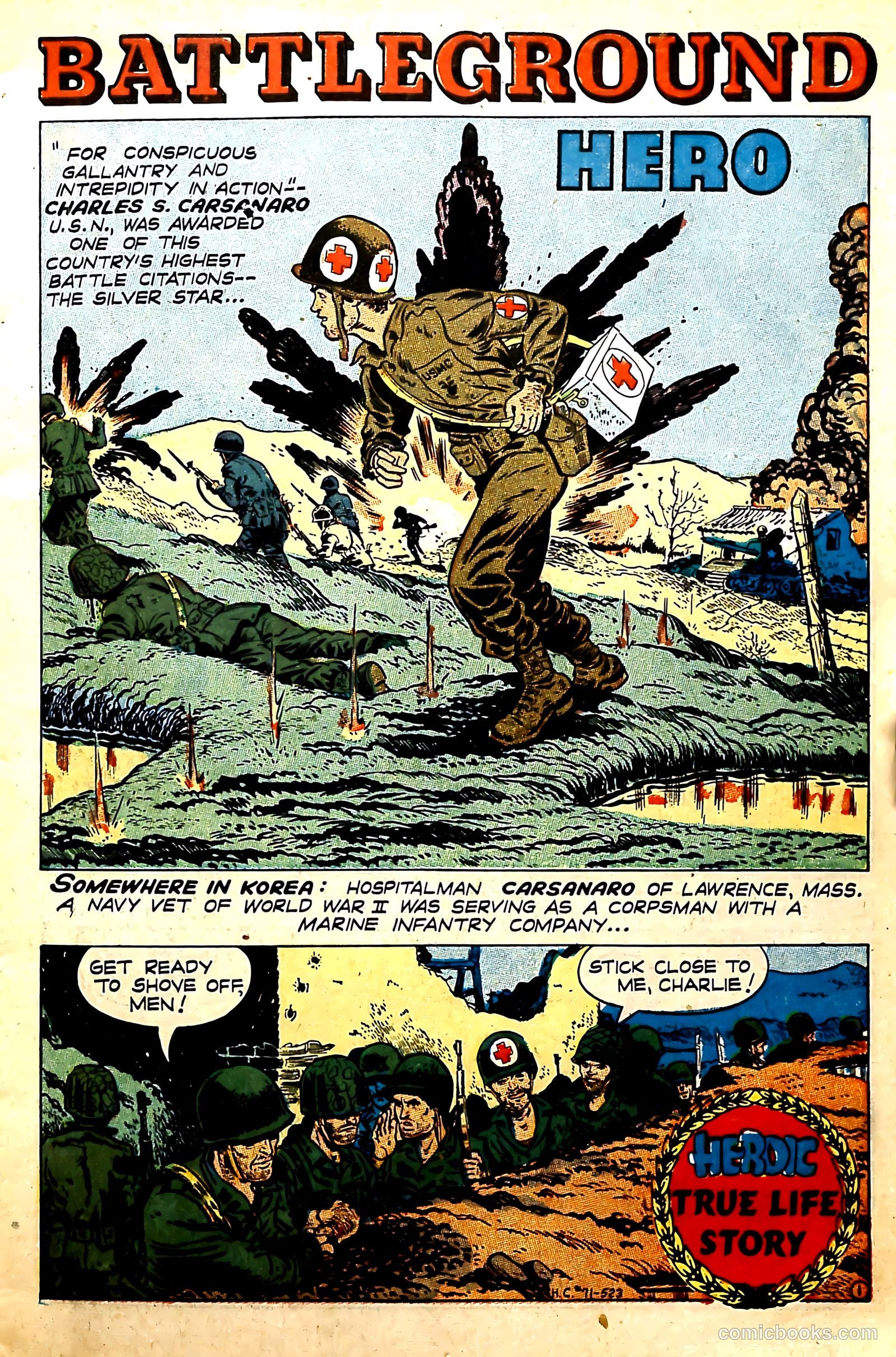 New Heroic Comics #71 (1952) — page 3 of 38