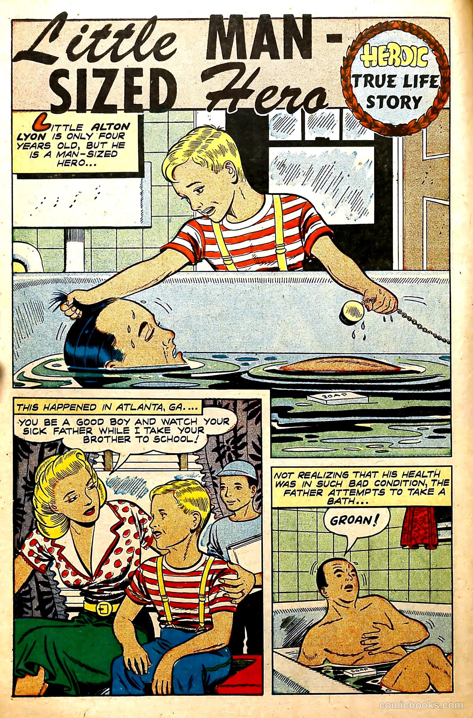 New Heroic Comics #71 (1952) — page 6 of 38