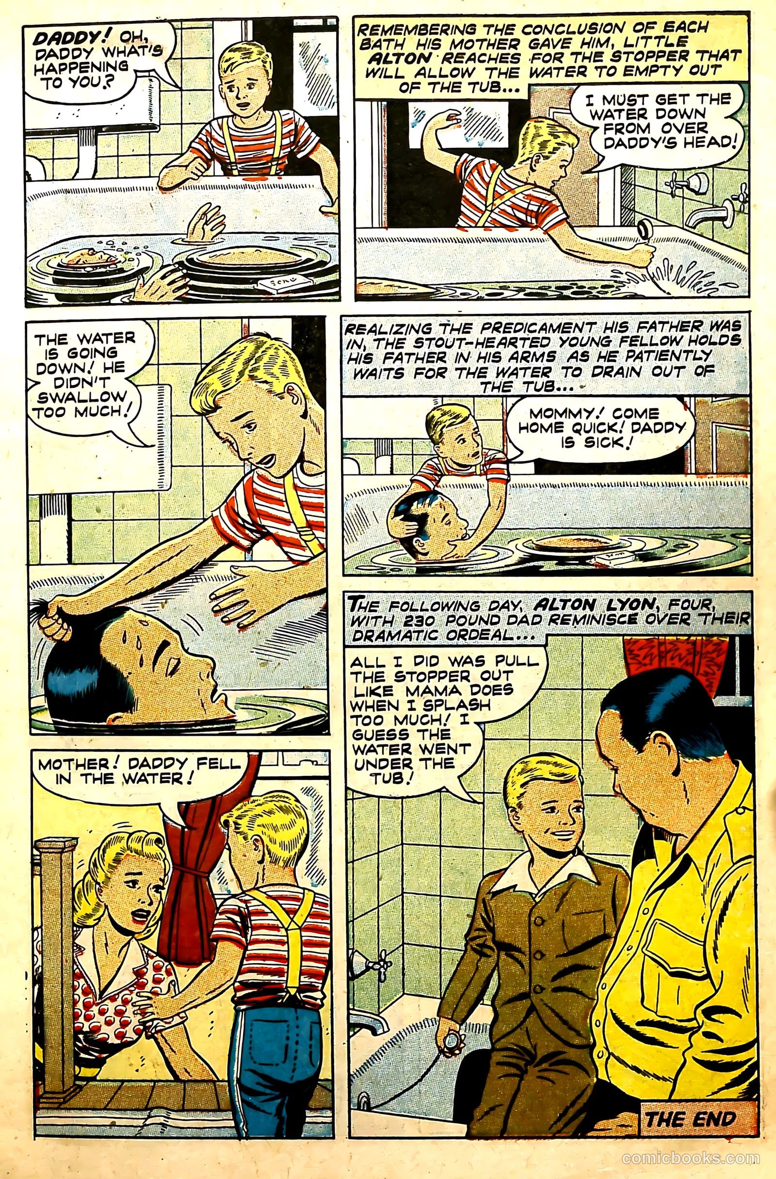 New Heroic Comics #71 (1952) — page 7 of 38