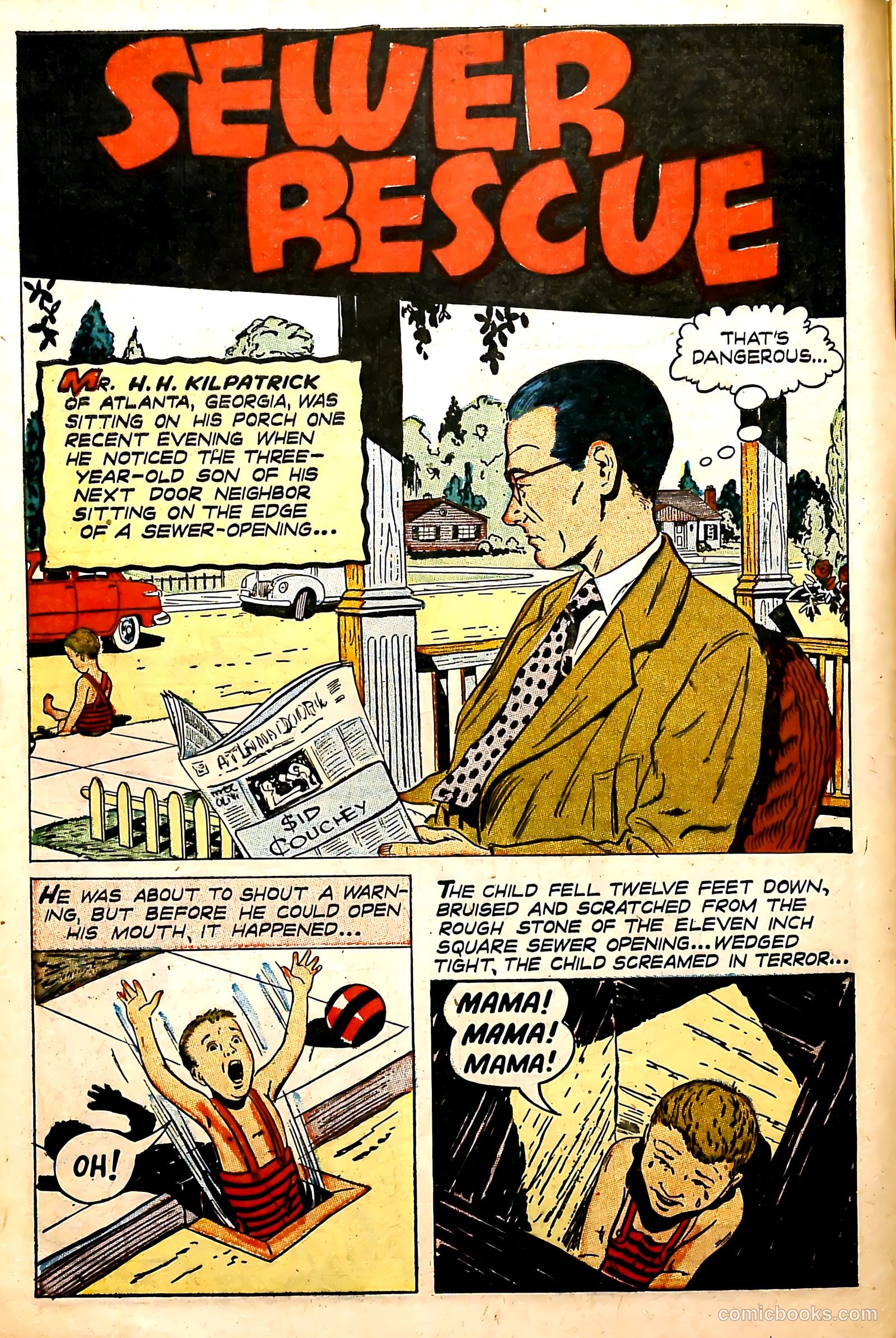 New Heroic Comics #71 (1952) — page 8 of 38