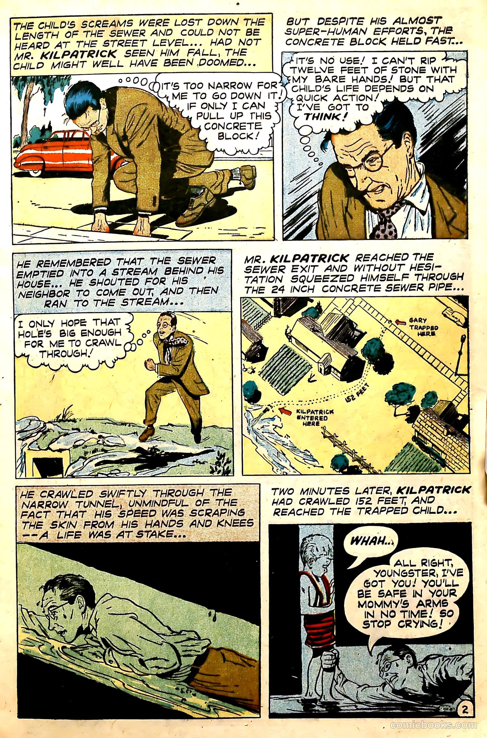 New Heroic Comics #71 (1952) — page 9 of 38