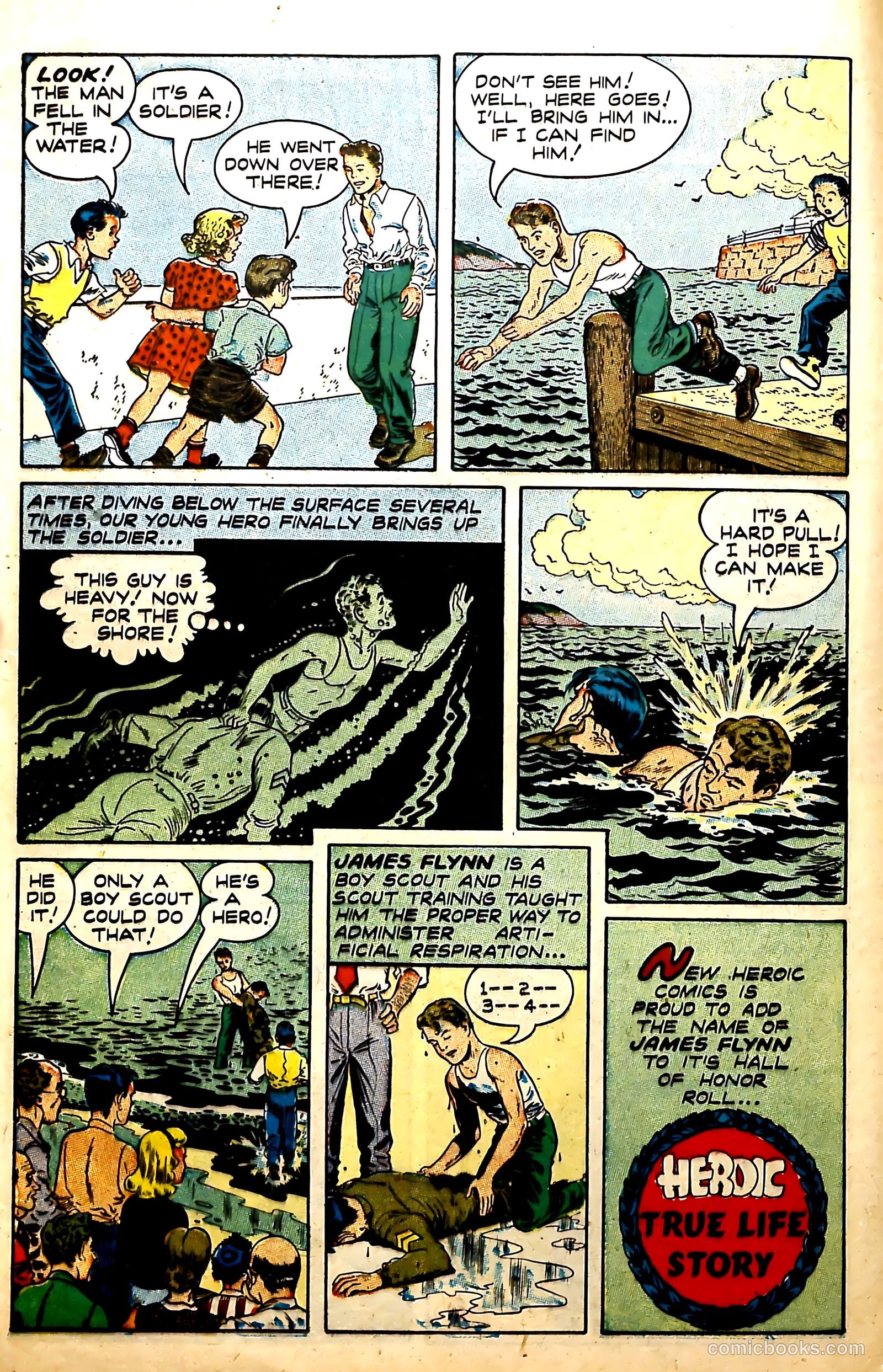 New Heroic Comics #71 (1952) — page 12 of 38