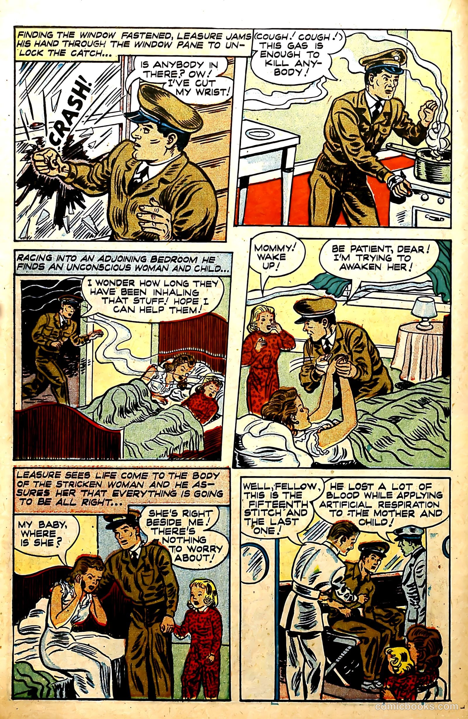 New Heroic Comics #71 (1952) — page 14 of 38
