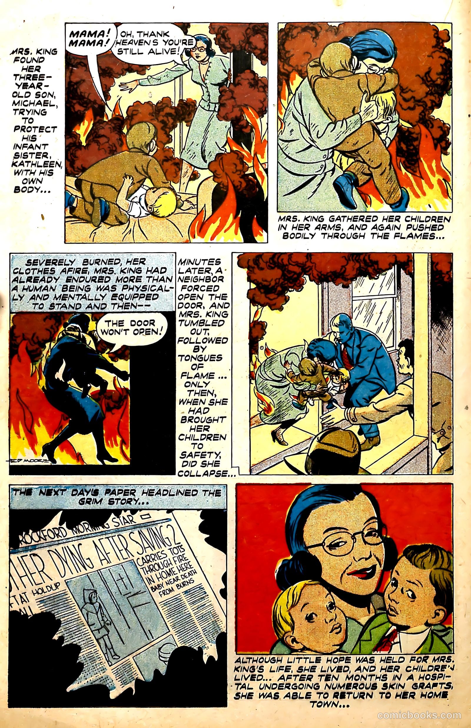 New Heroic Comics #71 (1952) — page 16 of 38