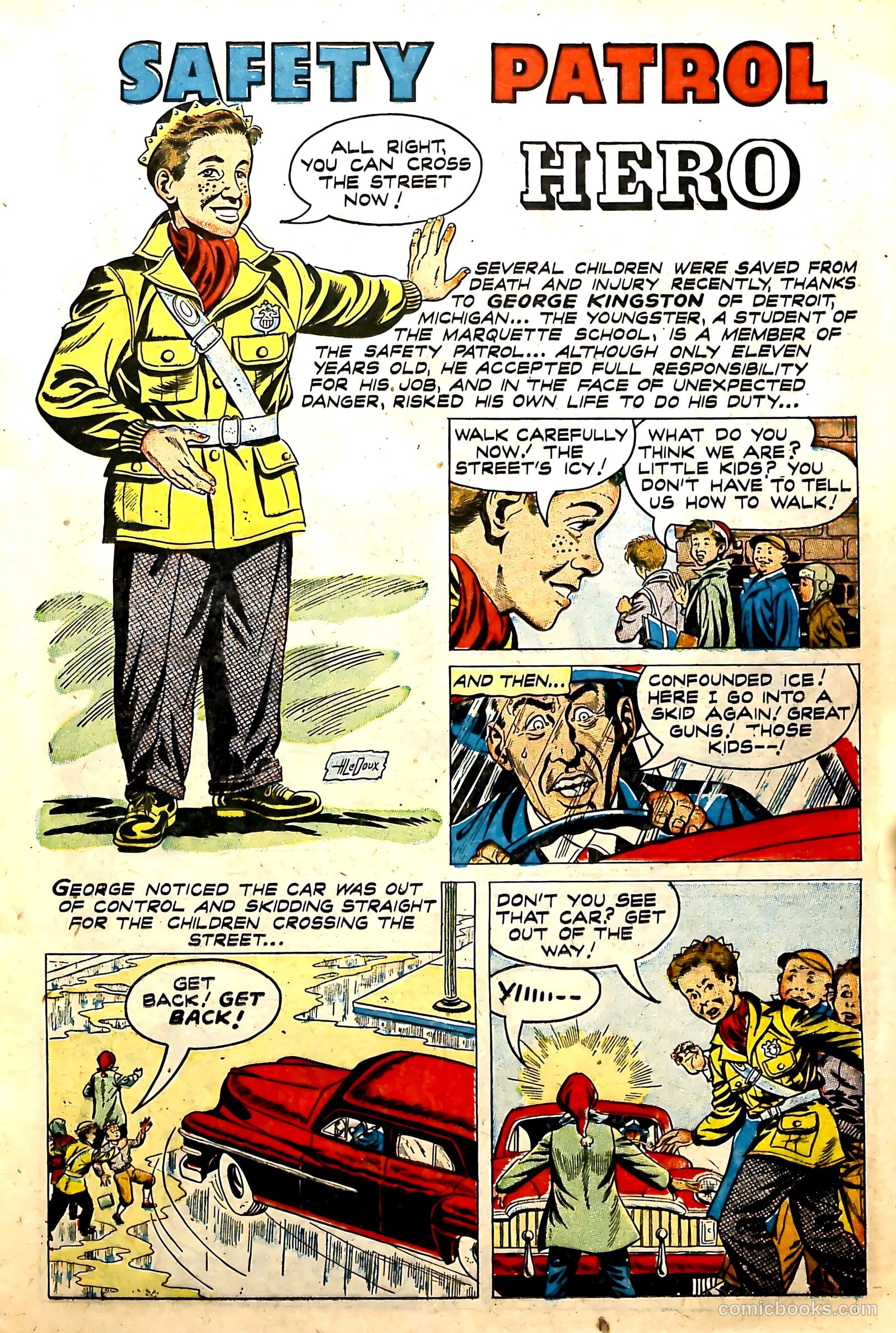 New Heroic Comics #71 (1952) — page 17 of 38