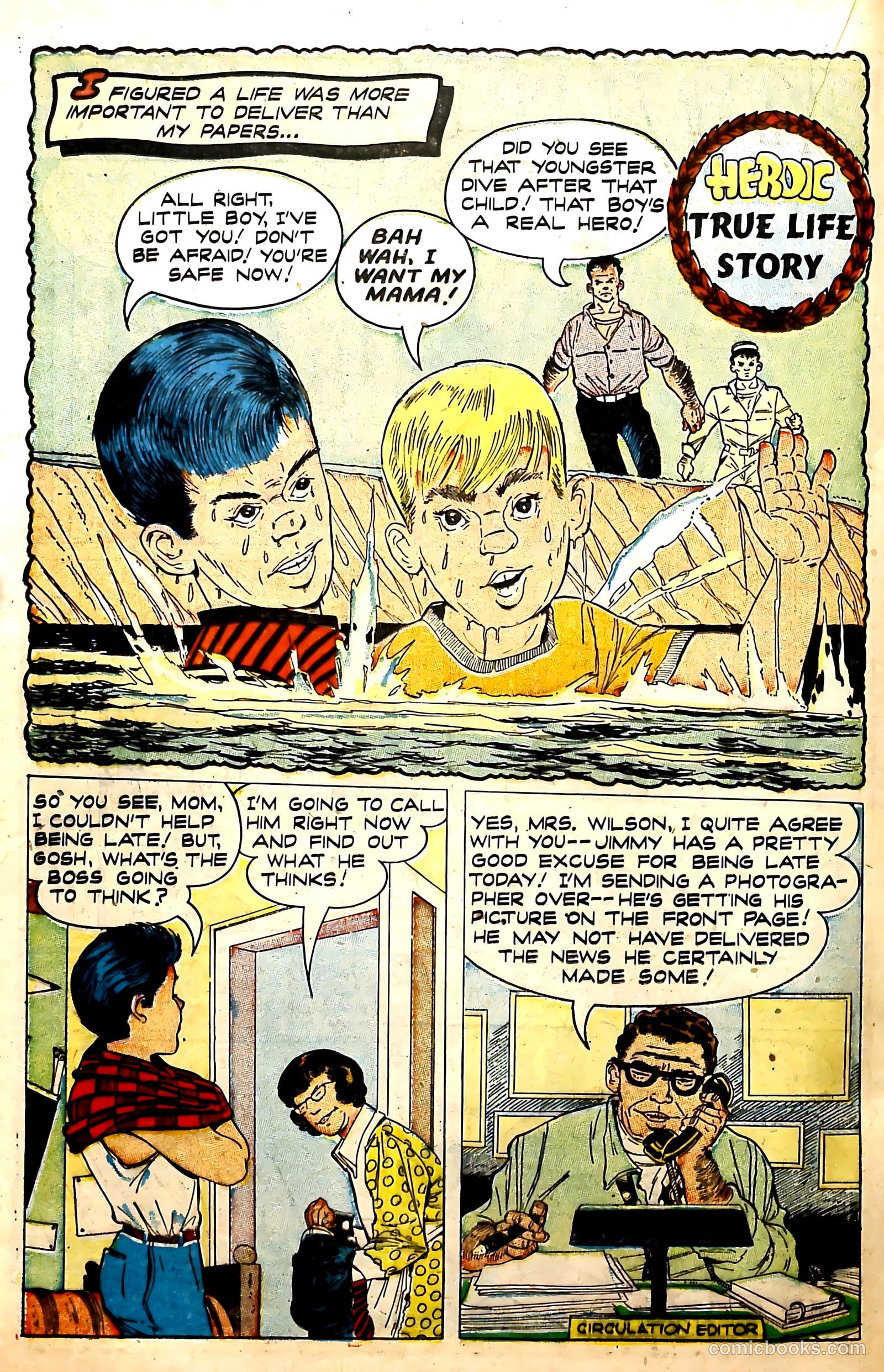New Heroic Comics #71 (1952) — page 20 of 38