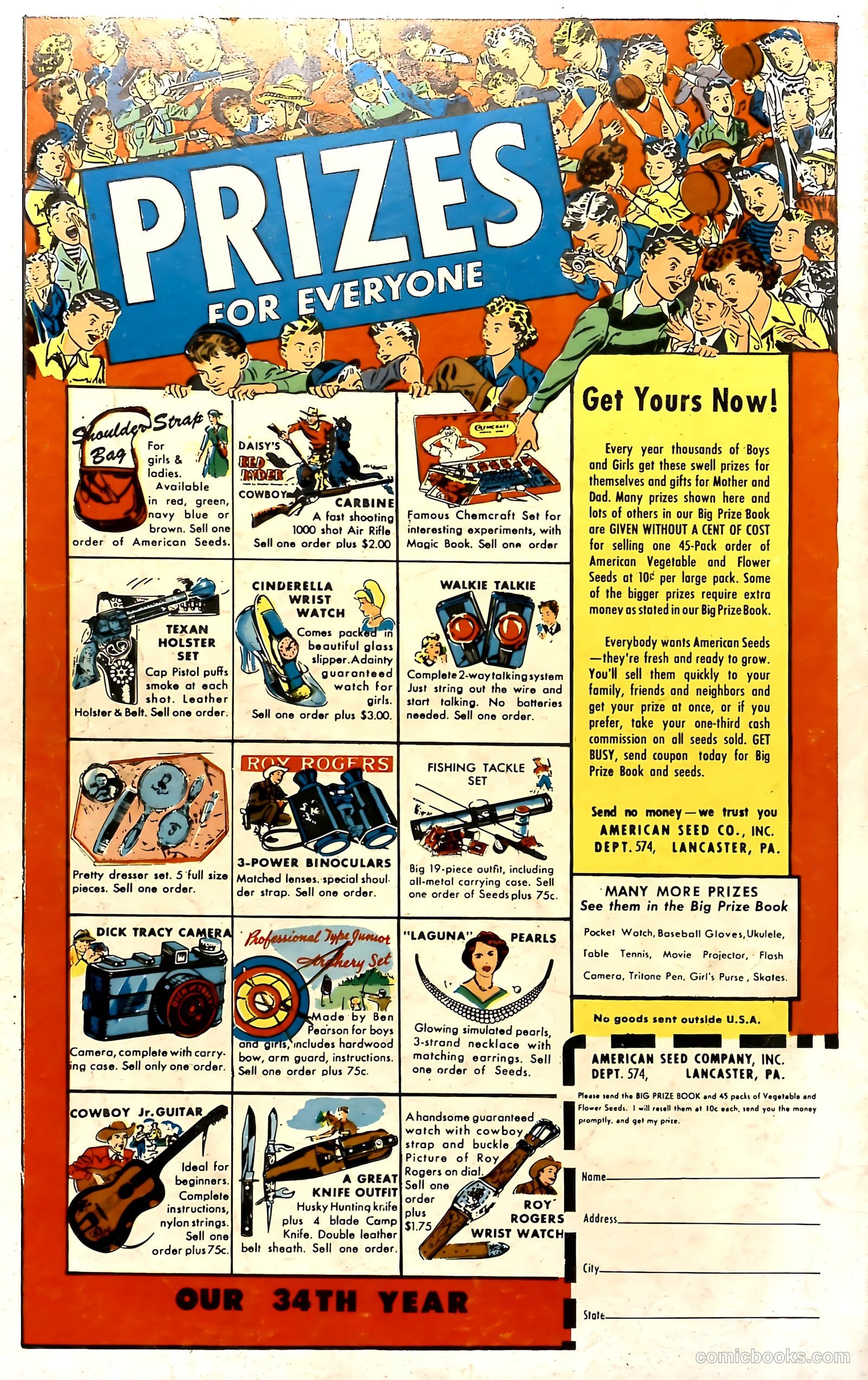 New Heroic Comics #71 (1952) — page 36 of 38
