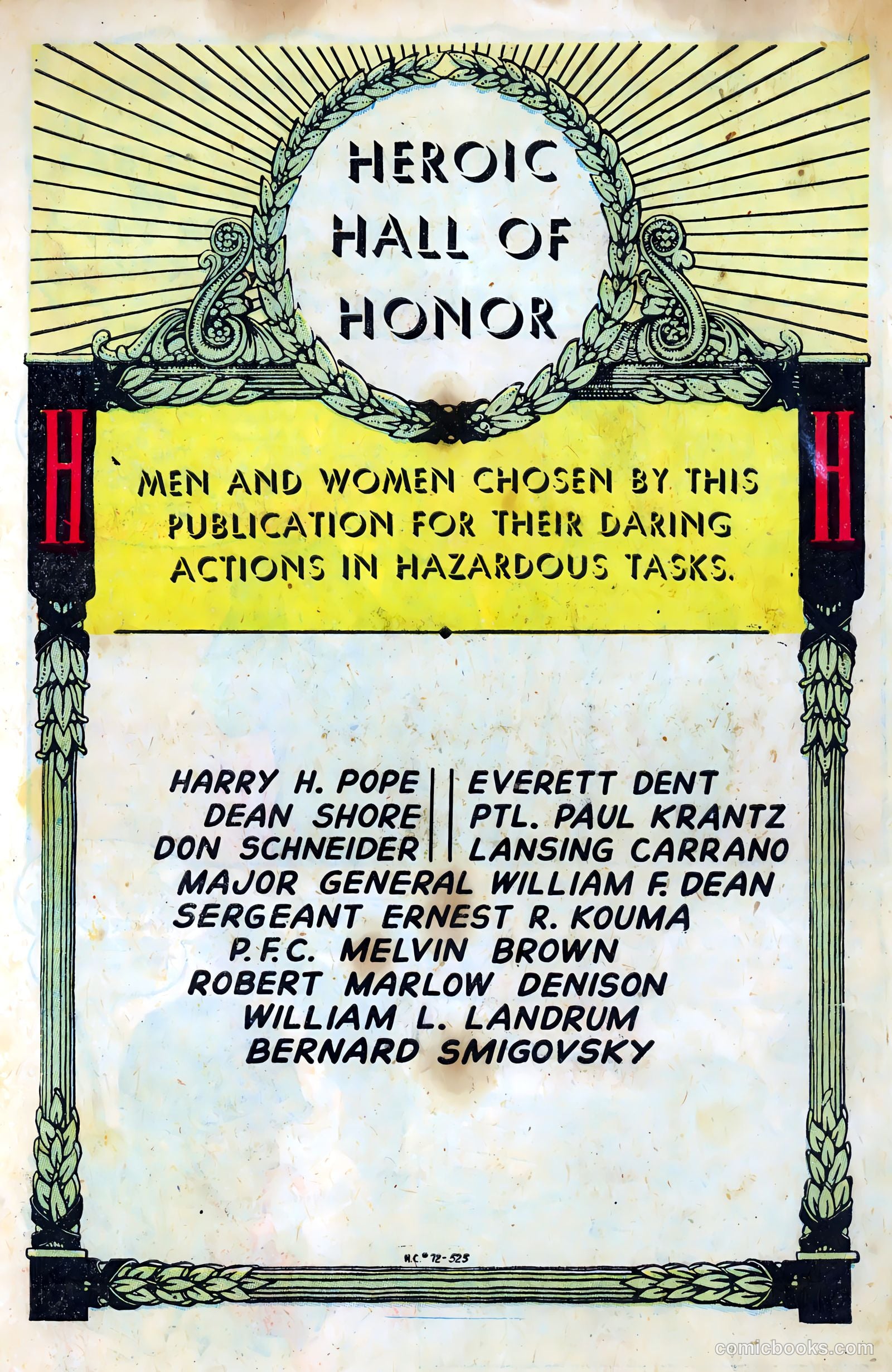 New Heroic Comics #72 (1952) — page 3 of 36