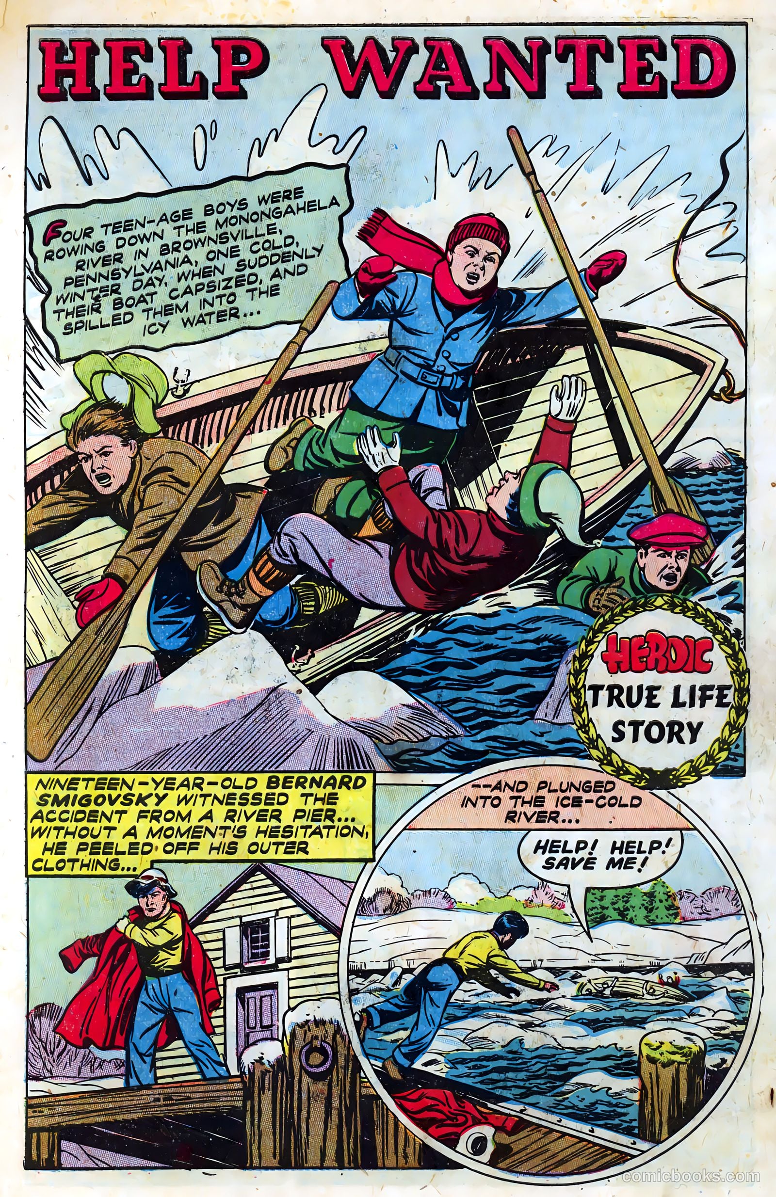 New Heroic Comics #72 (1952) — page 7 of 36