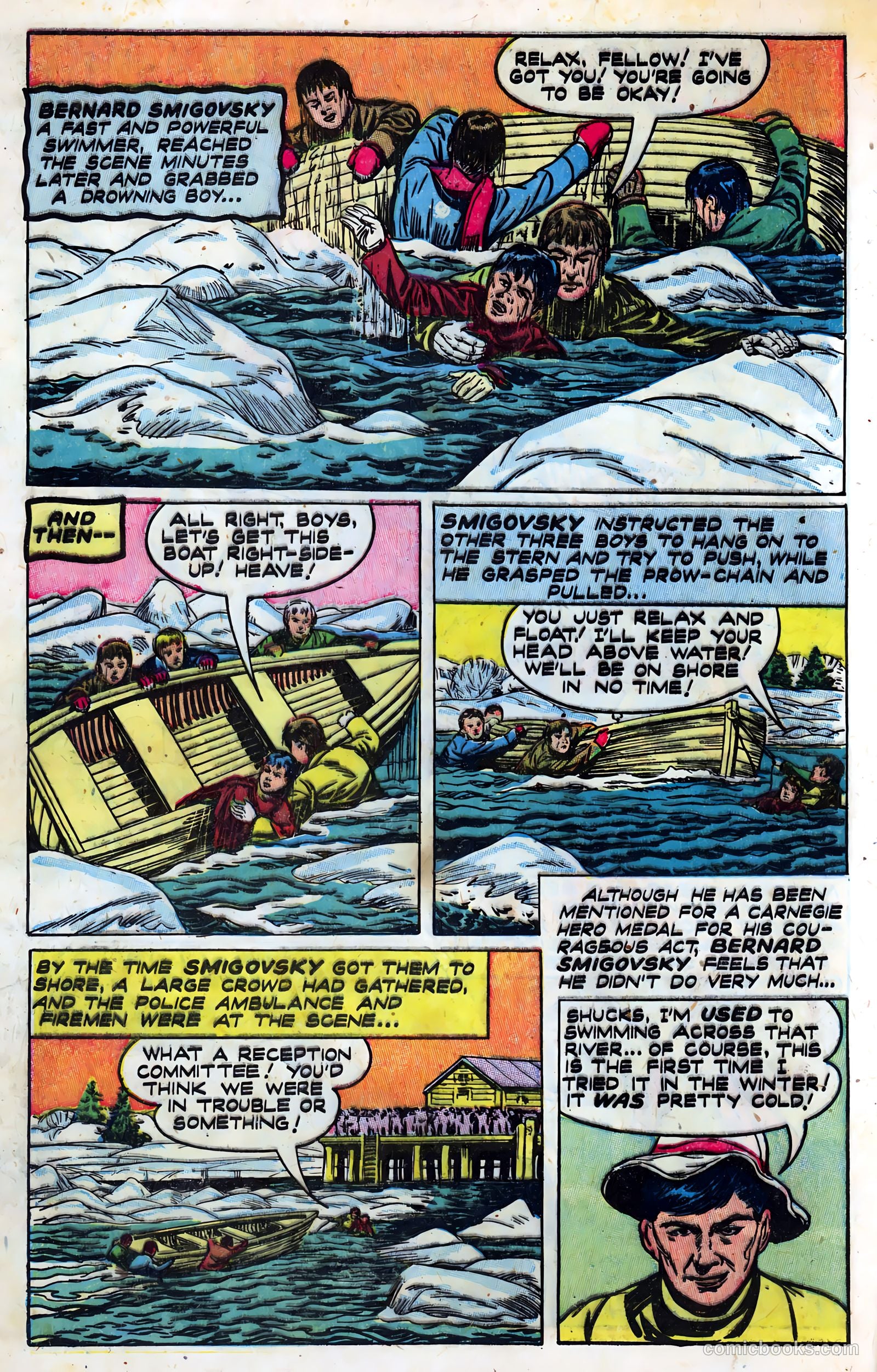 New Heroic Comics #72 (1952) — page 8 of 36