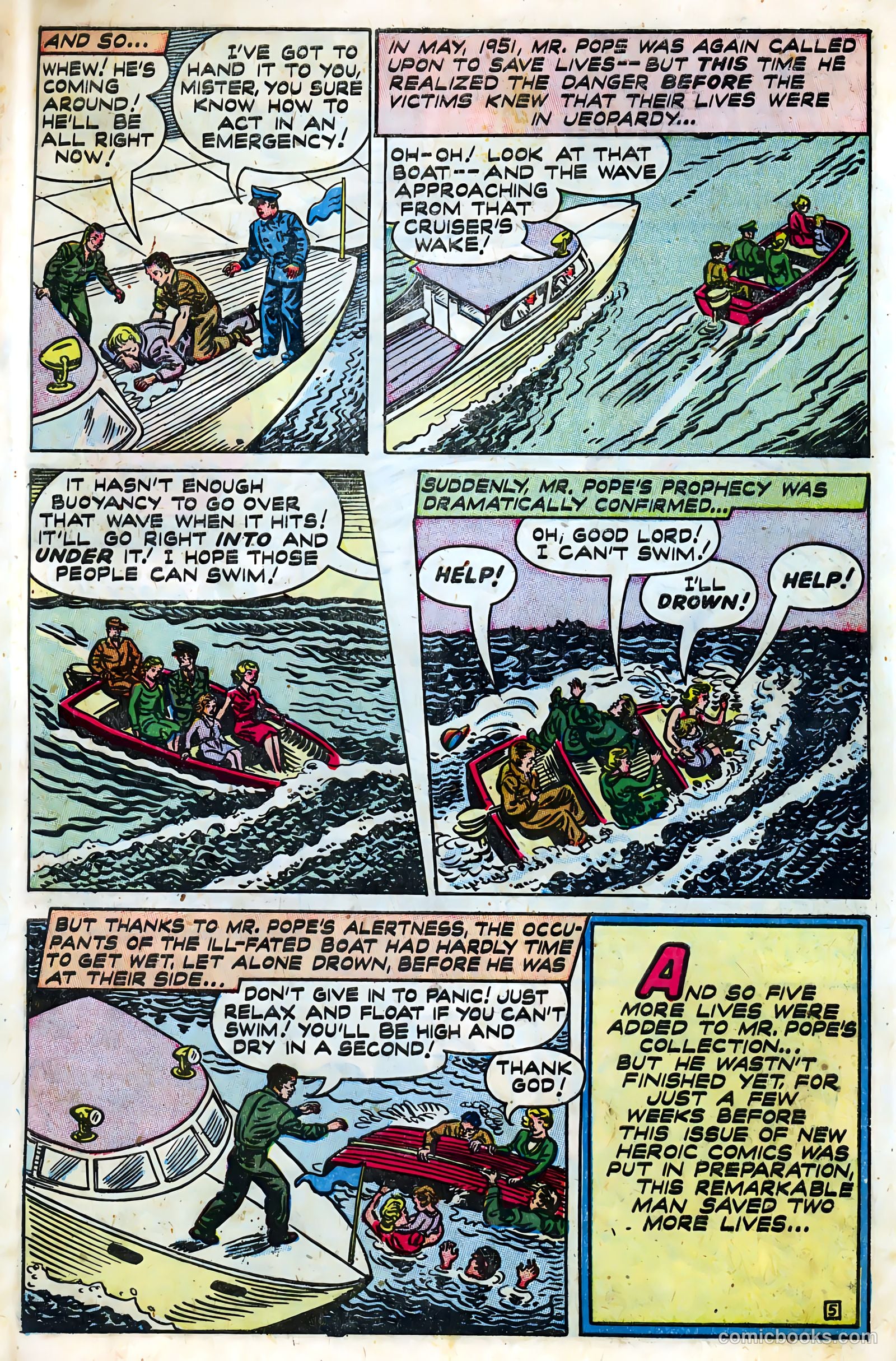 New Heroic Comics #72 (1952) — page 27 of 36