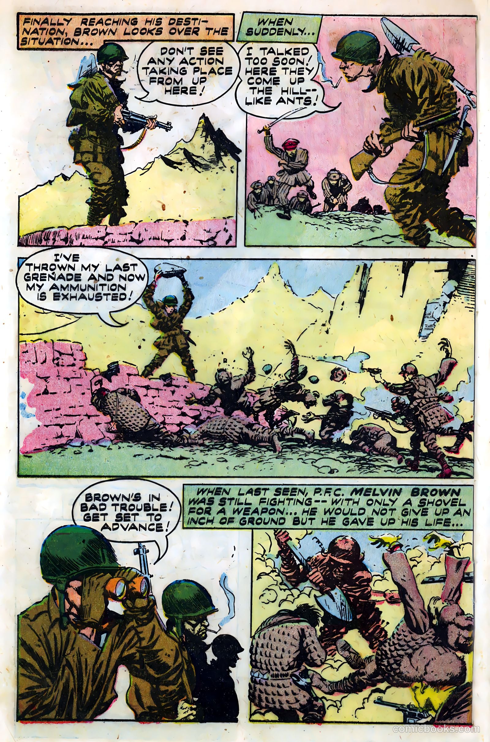 New Heroic Comics #72 (1952) — page 32 of 36