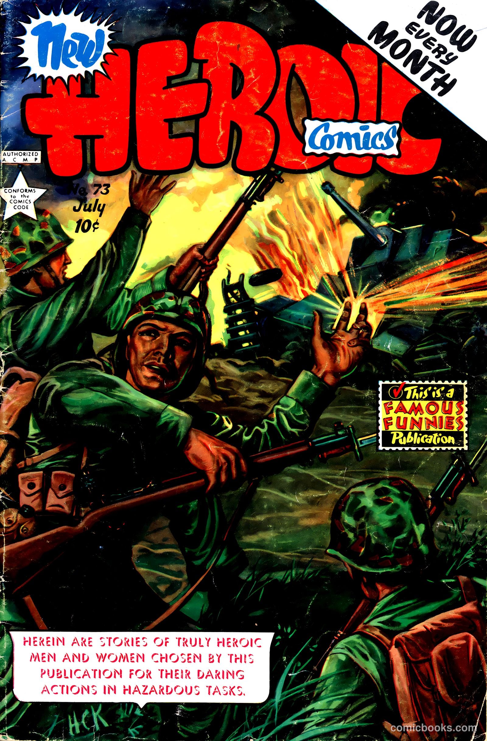 New Heroic Comics #73