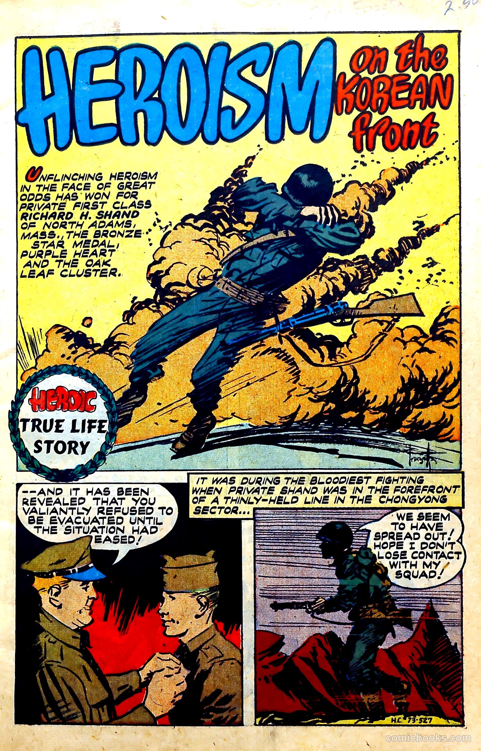 New Heroic Comics #73 (1952) — page 3 of 36
