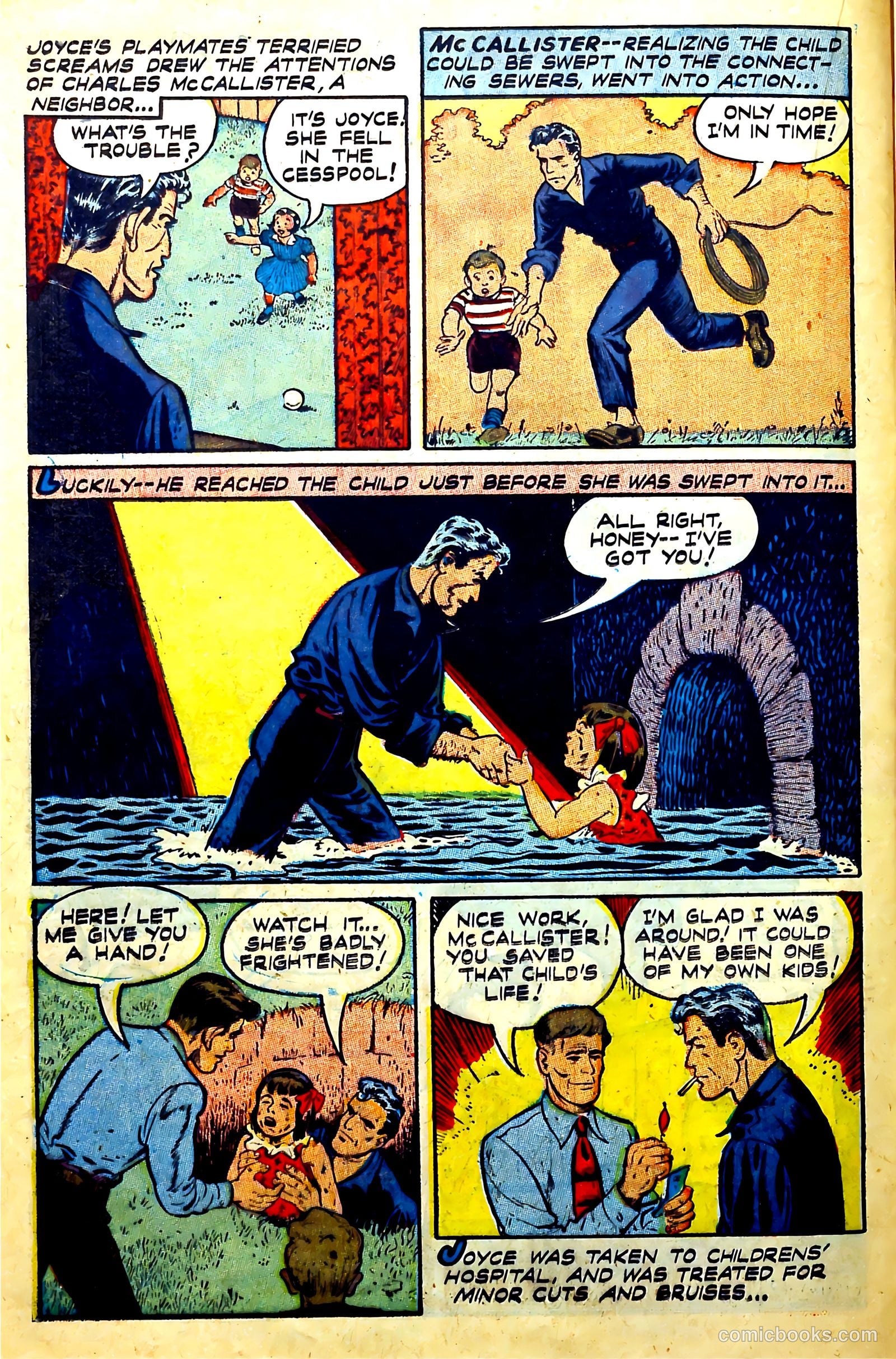 New Heroic Comics #73 (1952) — page 16 of 36