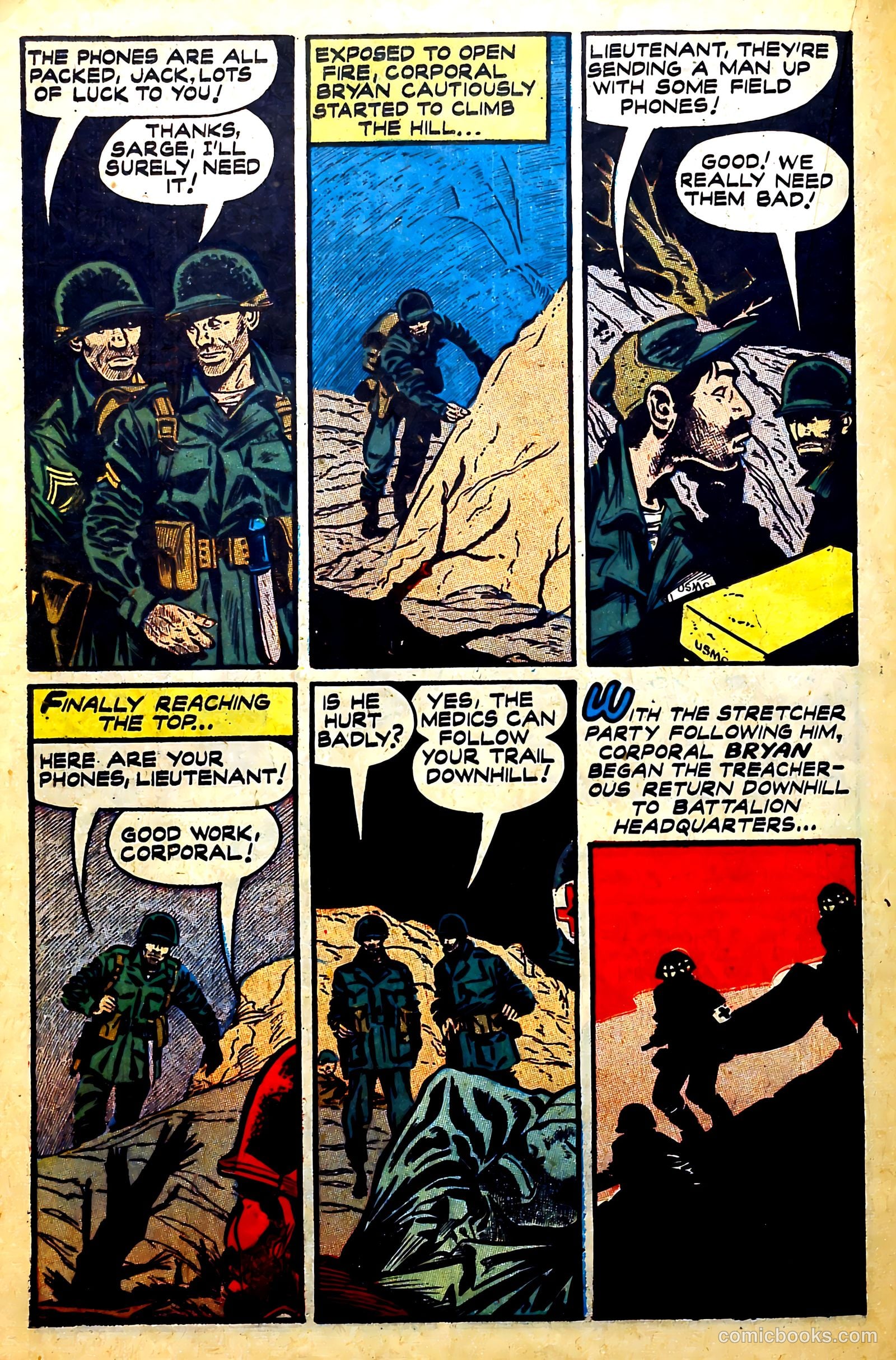 New Heroic Comics #73 (1952) — page 18 of 36