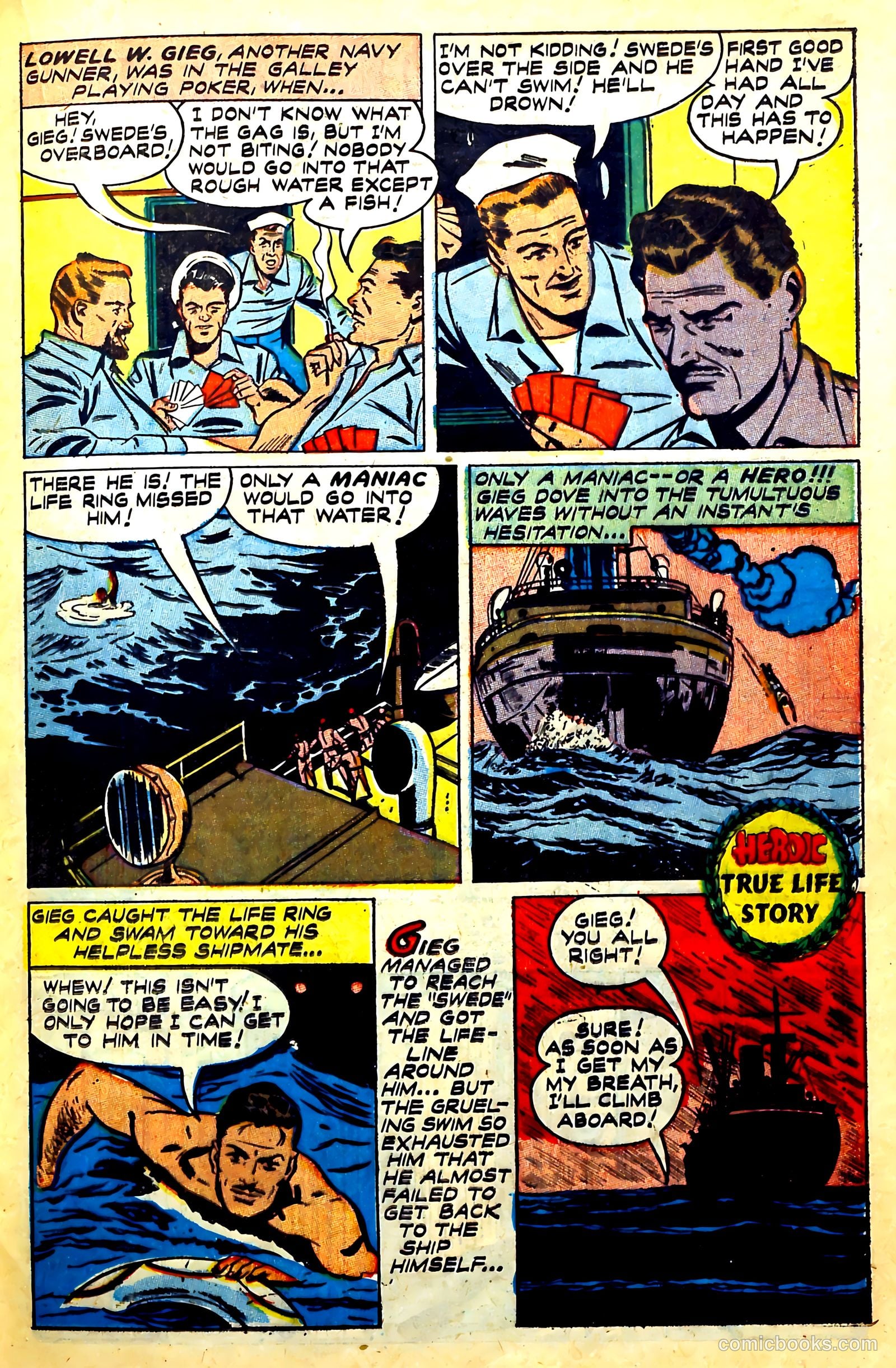 New Heroic Comics #73 (1952) — page 21 of 36