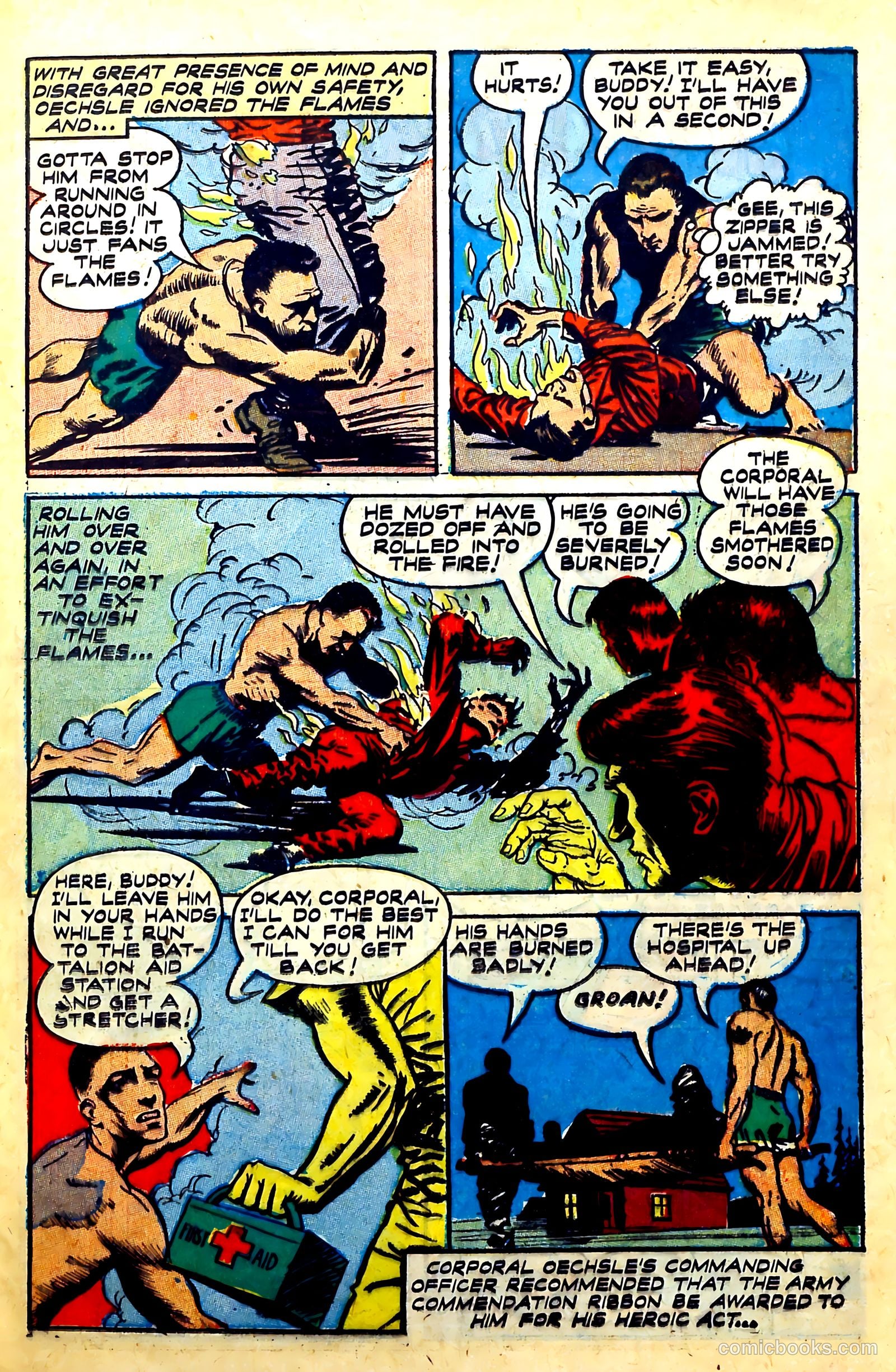 New Heroic Comics #73 (1952) — page 25 of 36