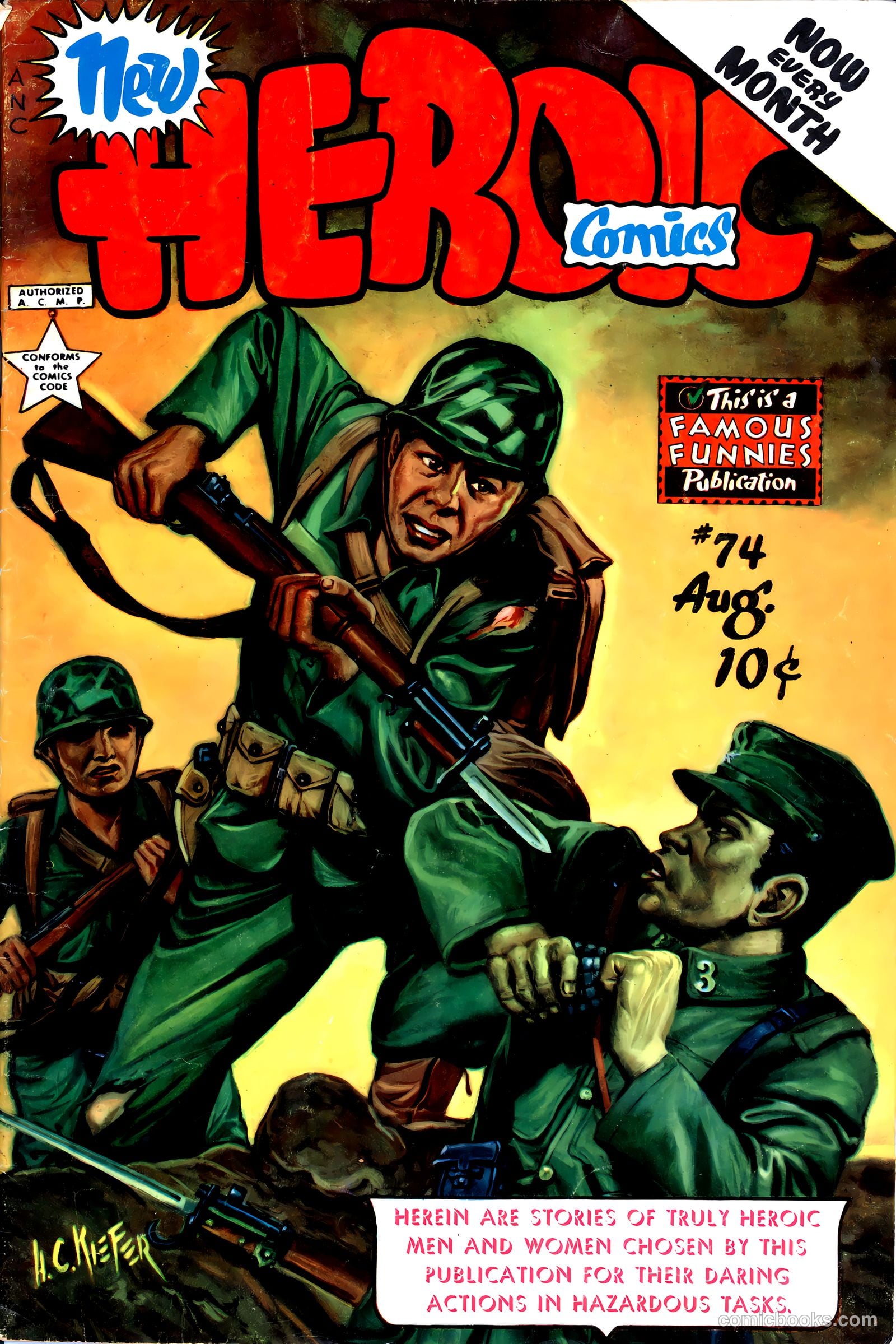 New Heroic Comics #74
