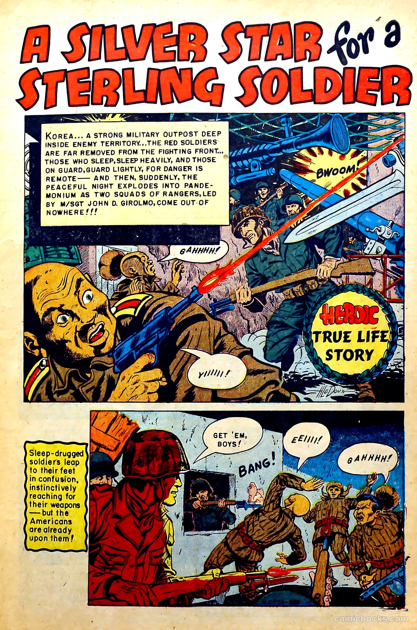 New Heroic Comics #74 (1952) — page 3 of 37